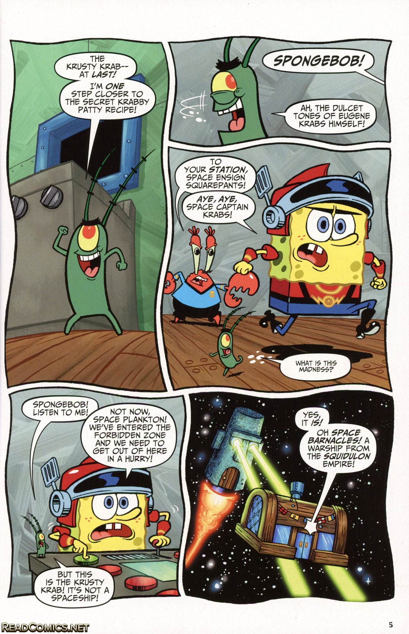 Read spongebob comics online