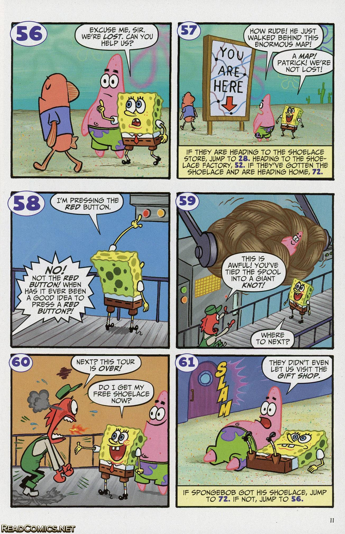 Spongebob Comics Chapter Page