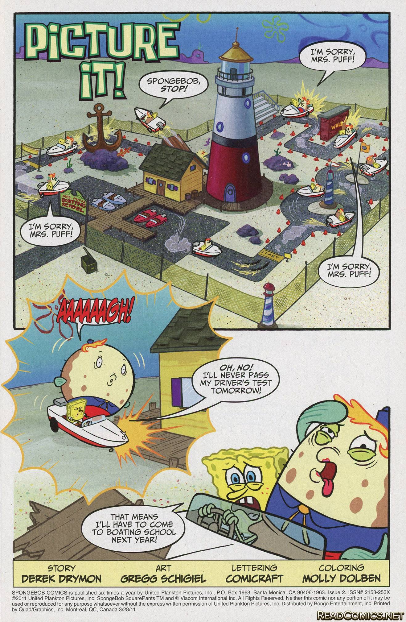 SpongeBob Comics (2011-): Chapter 2 - Page 3