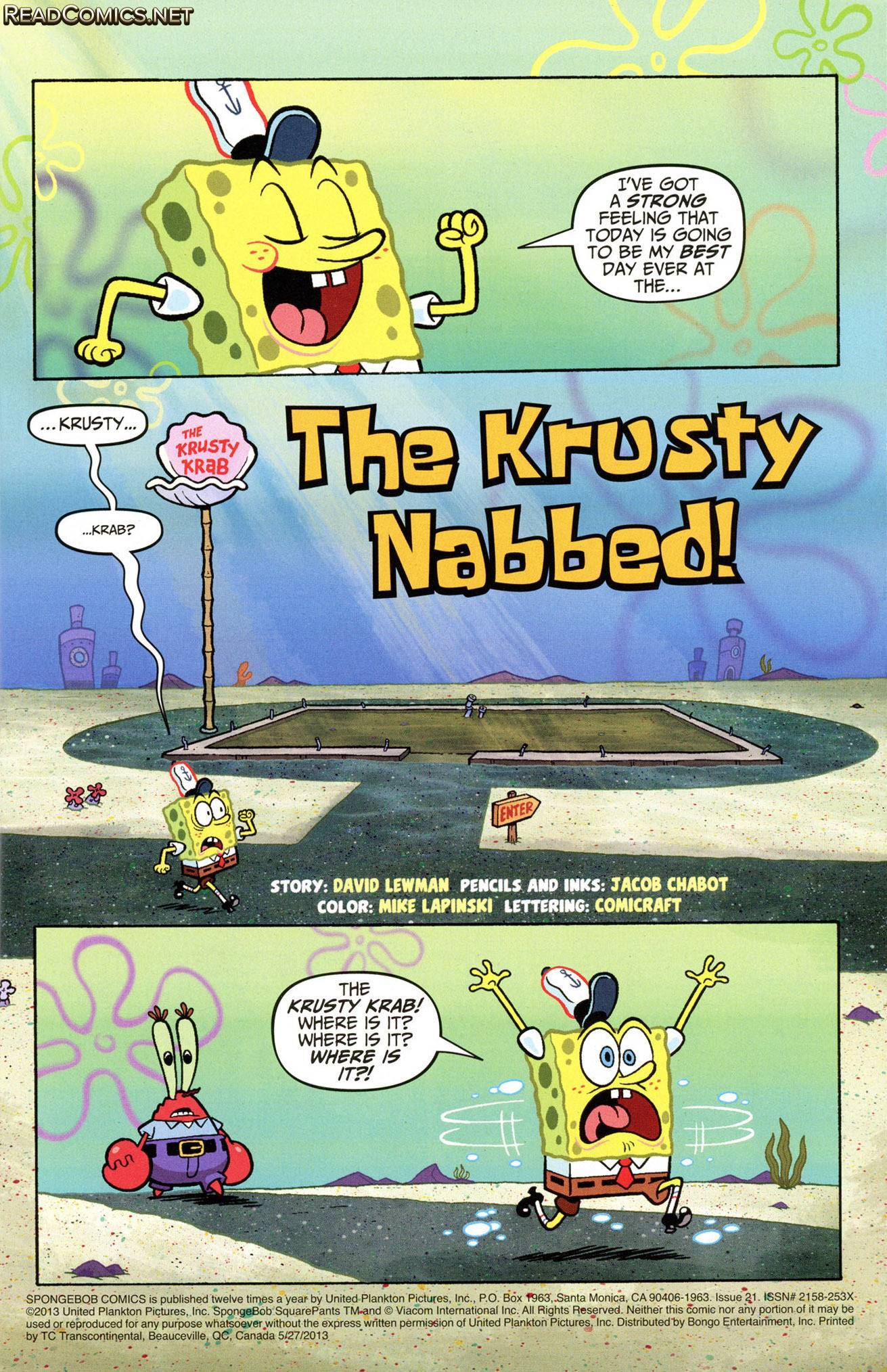 SpongeBob Comics (2011-): Chapter 21 - Page 3