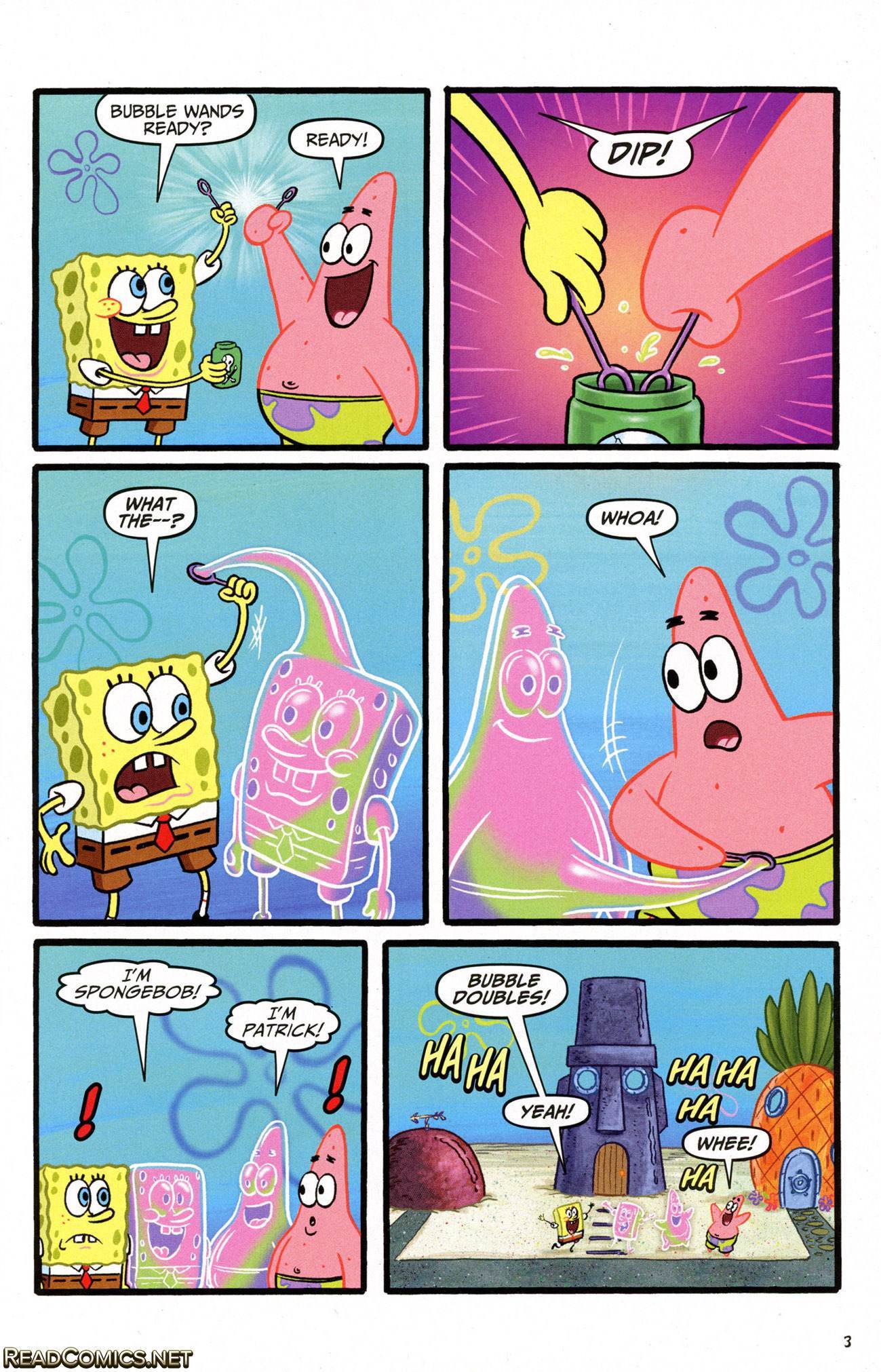 Sponge bob comic