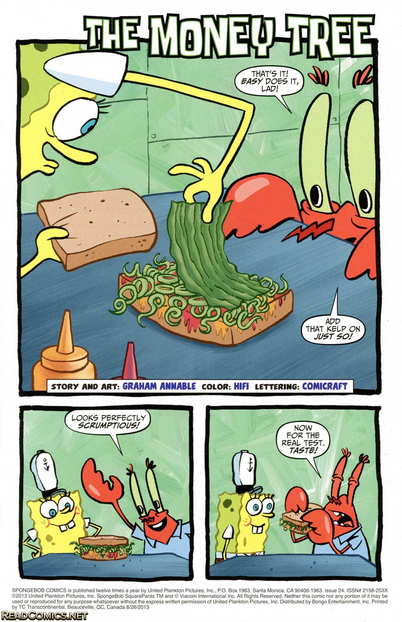 SpongeBob Comics (2011-): Chapter 24 - Page 3