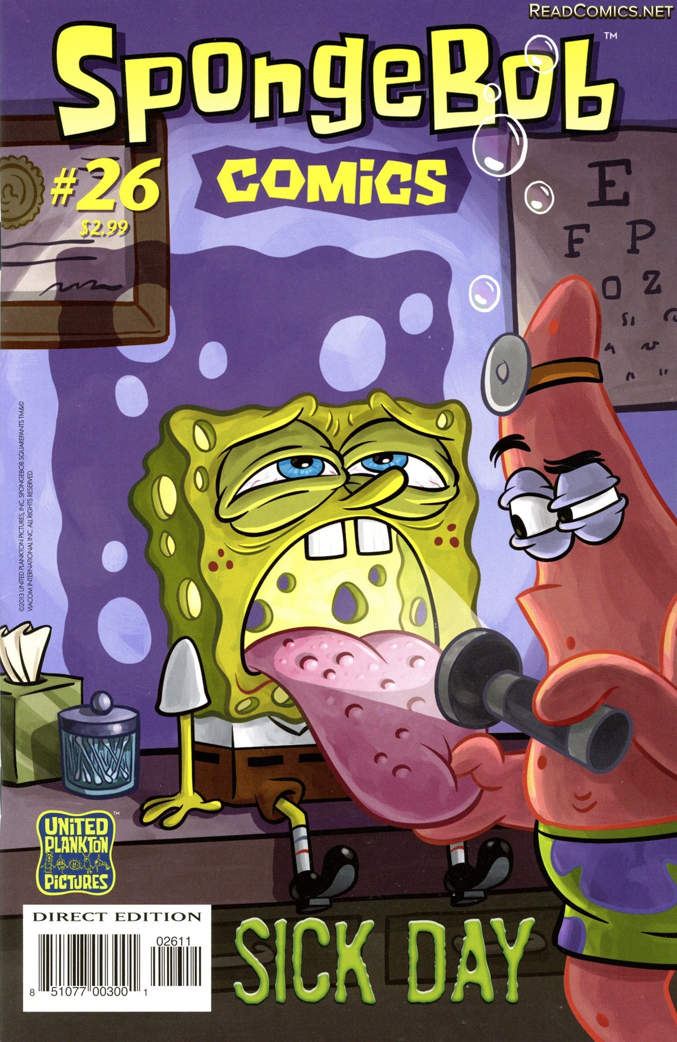 SpongeBob Comics (2011-): Chapter 26 - Page 1