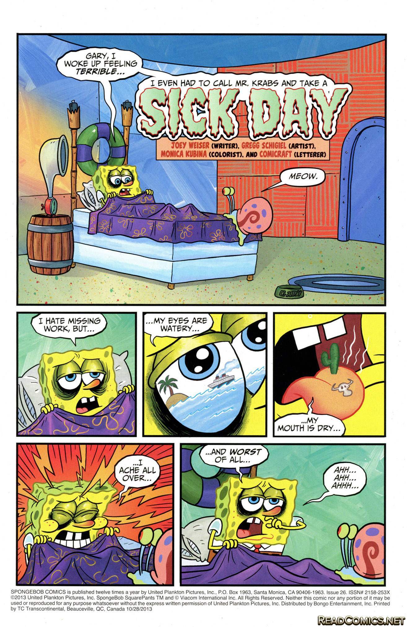 SpongeBob Comics (2011-): Chapter 26 - Page 3