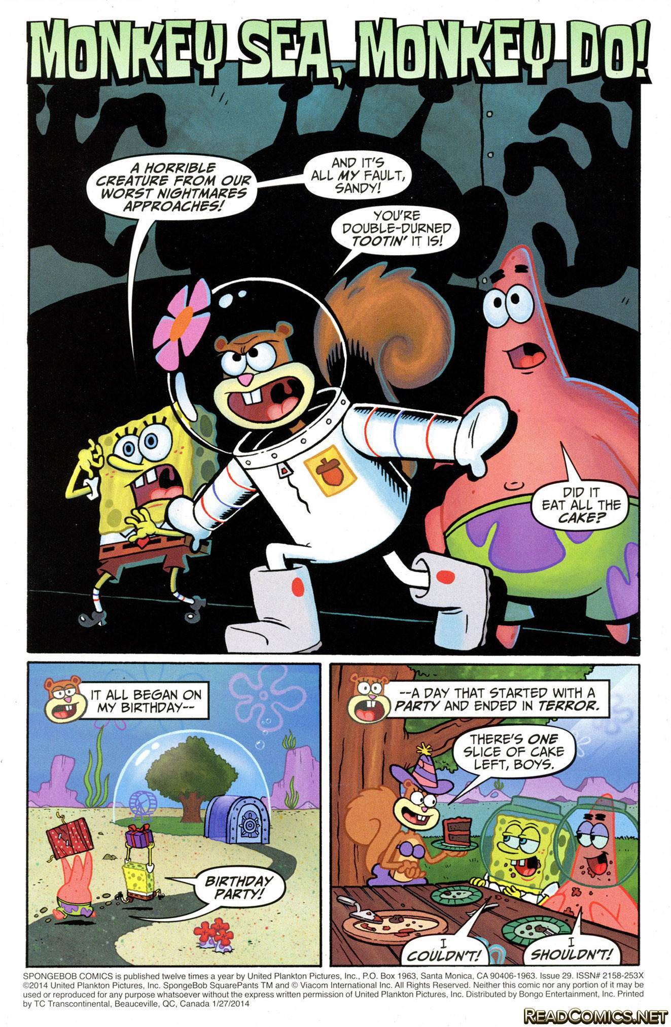 SpongeBob Comics (2011-): Chapter 29 - Page 3