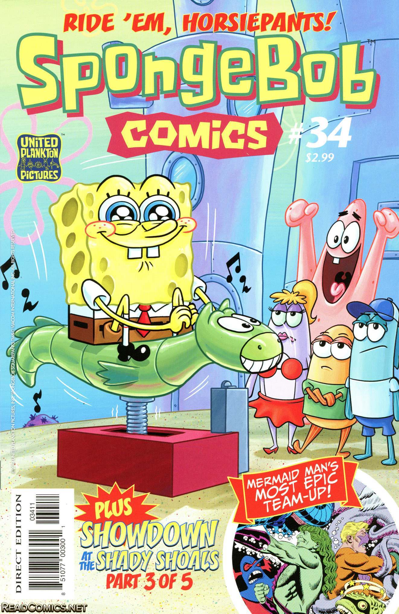 SpongeBob Comics (2011-)-SpongeBob Comics (2011-) #34