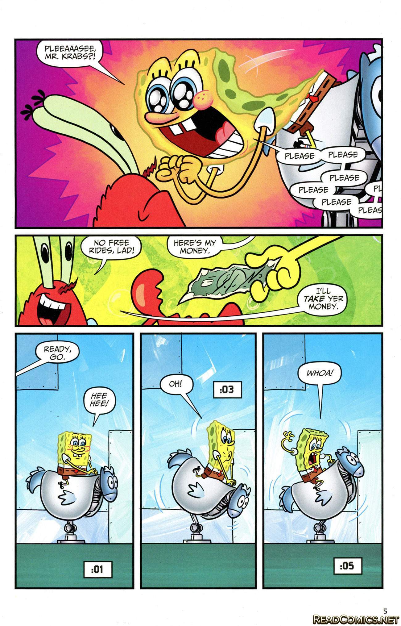 Sponge bob comic