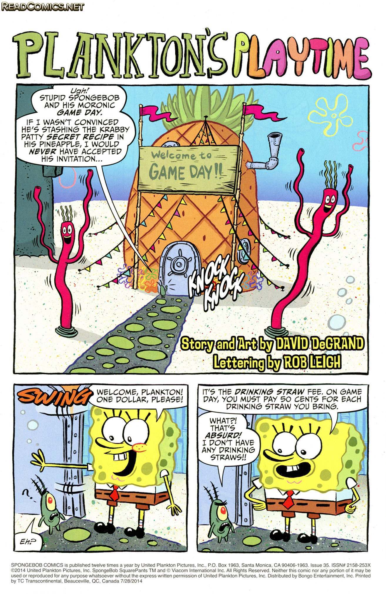 SpongeBob Comics (2011-): Chapter 35 - Page 3