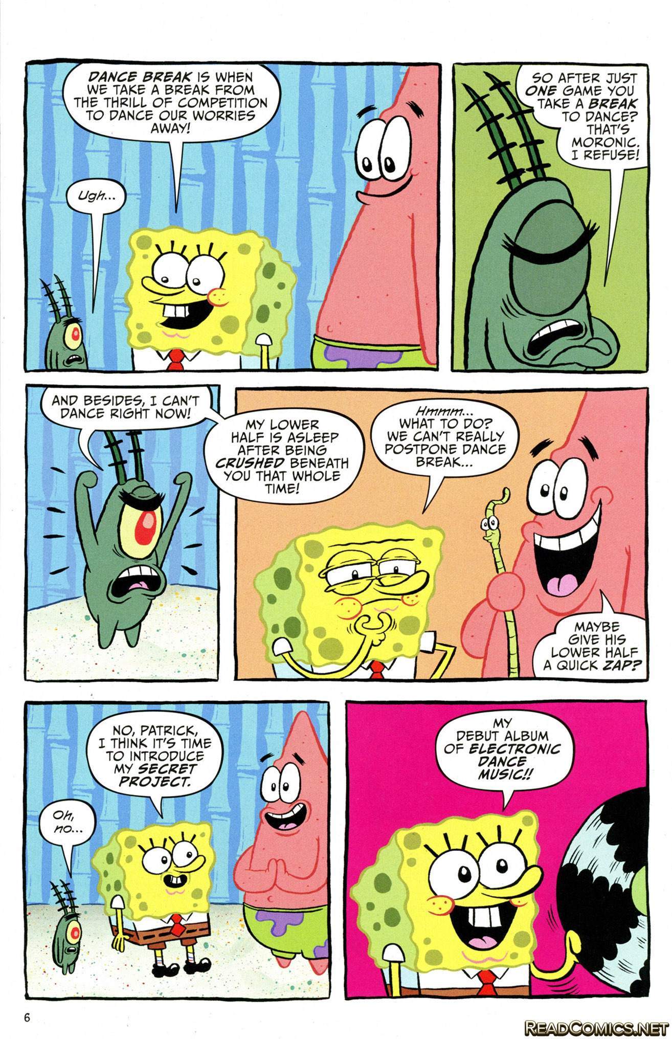 Spongebob Comics 2011 Chapter 35 Page 1 1609