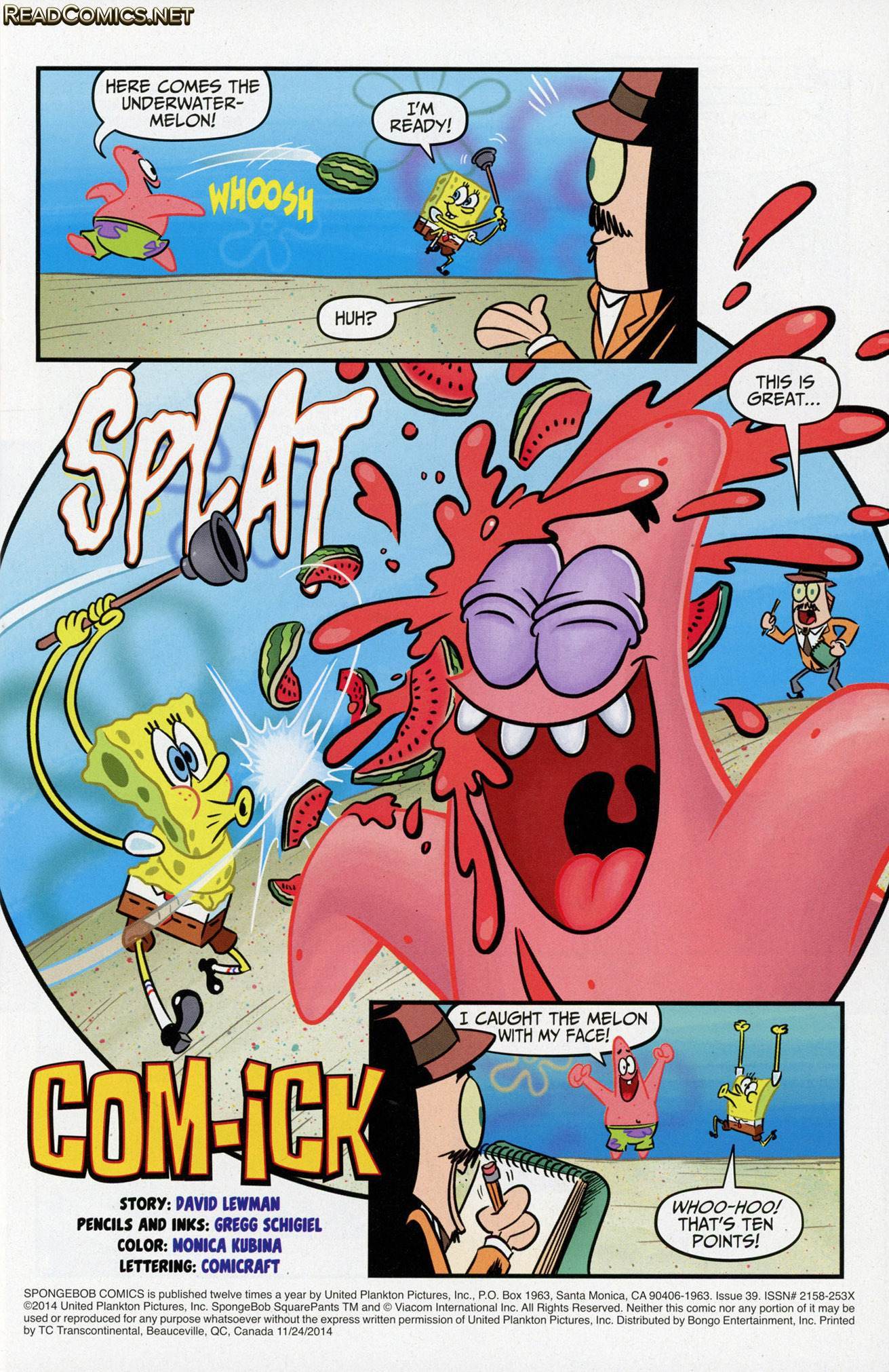 SpongeBob Comics (2011-): Chapter 39 - Page 3
