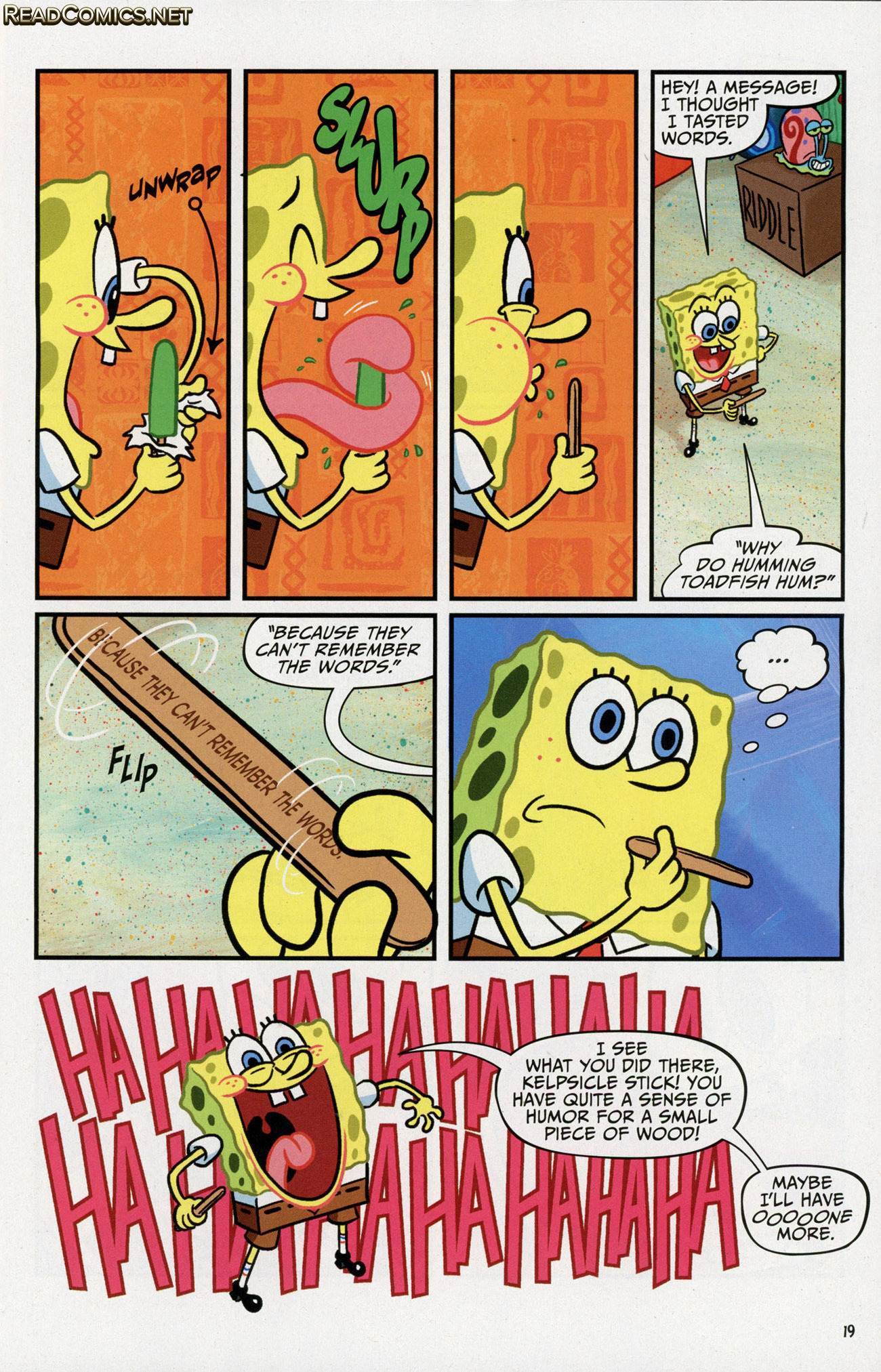 SpongeBob Comics (2011-): Chapter 39 - Page 21