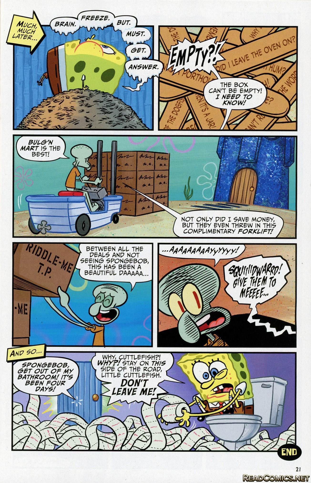 SpongeBob Comics (2011-): Chapter 39 - Page 23