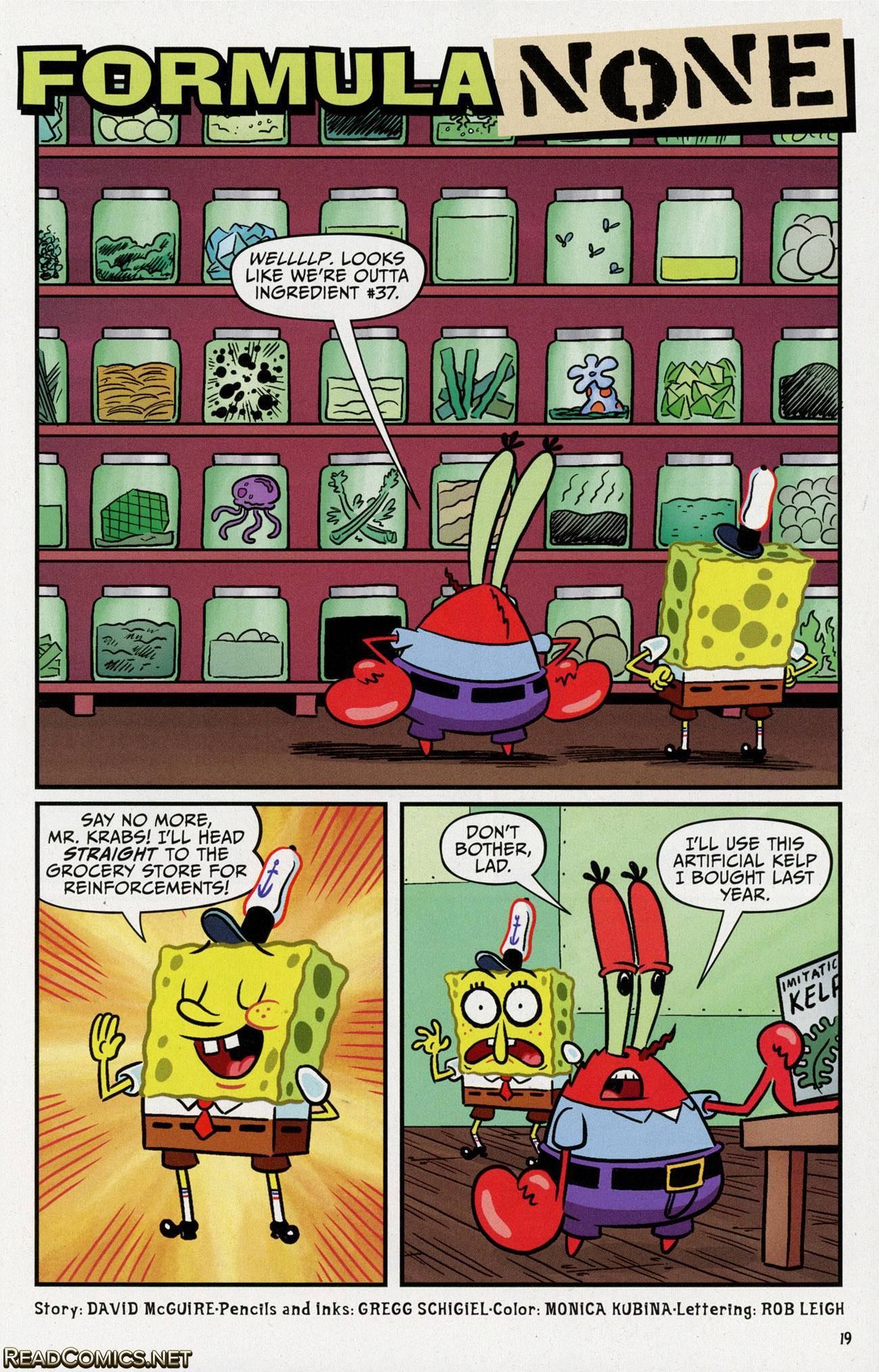 SpongeBob Comics (2011-): Chapter 40 - Page 20