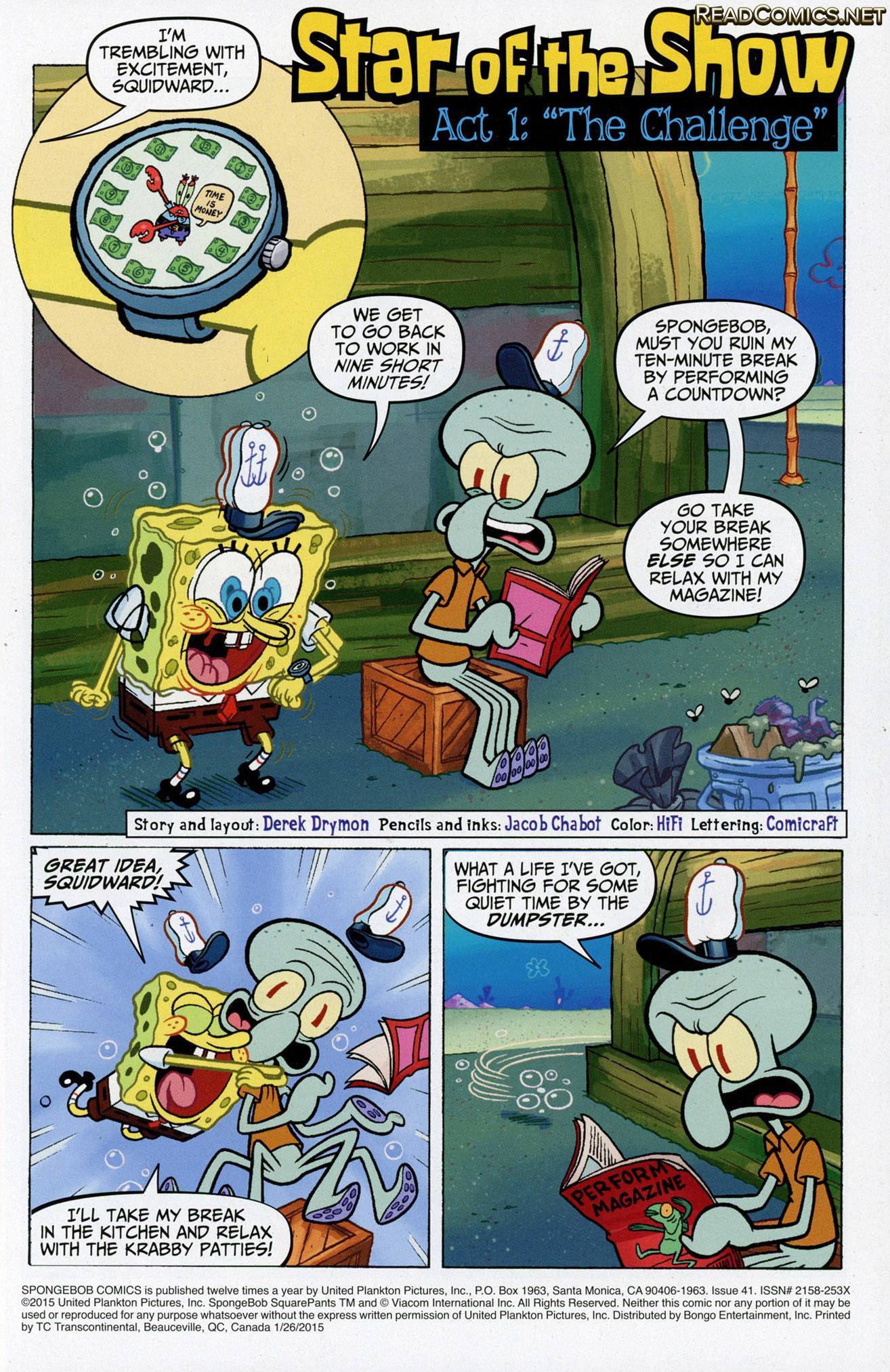 SpongeBob Comics (2011-): Chapter 41 - Page 3