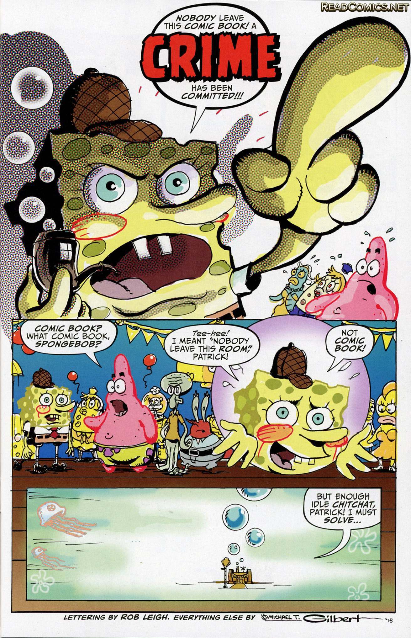 Sponge bob comic