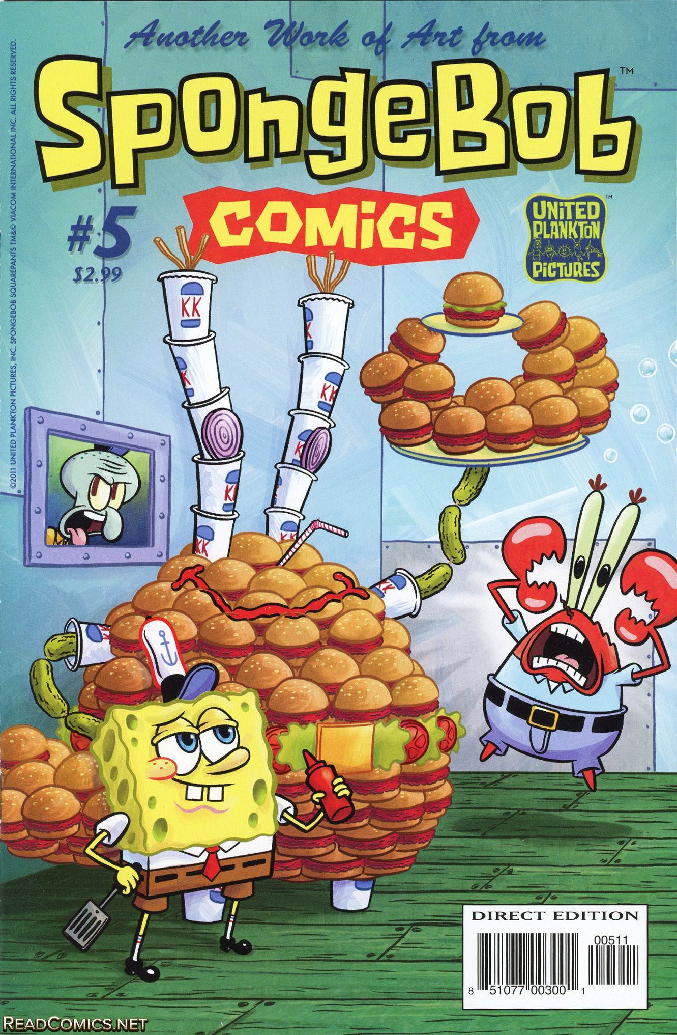 SpongeBob Comics (2011-): Chapter 5 - Page 1