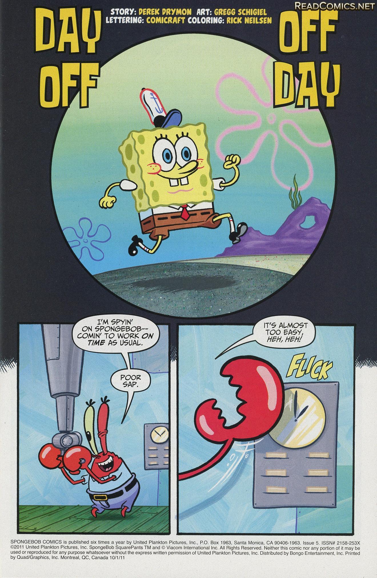 SpongeBob Comics (2011-): Chapter 5 - Page 3