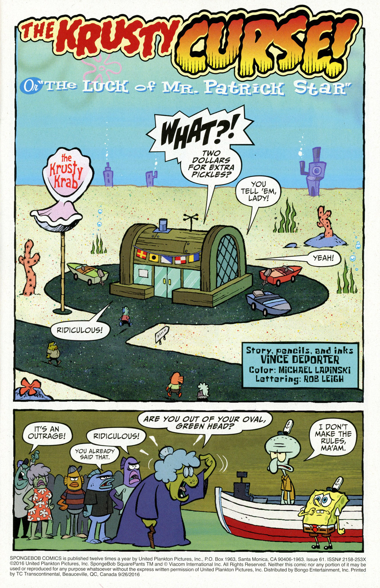 SpongeBob Comics (2011-): Chapter 61 - Page 3