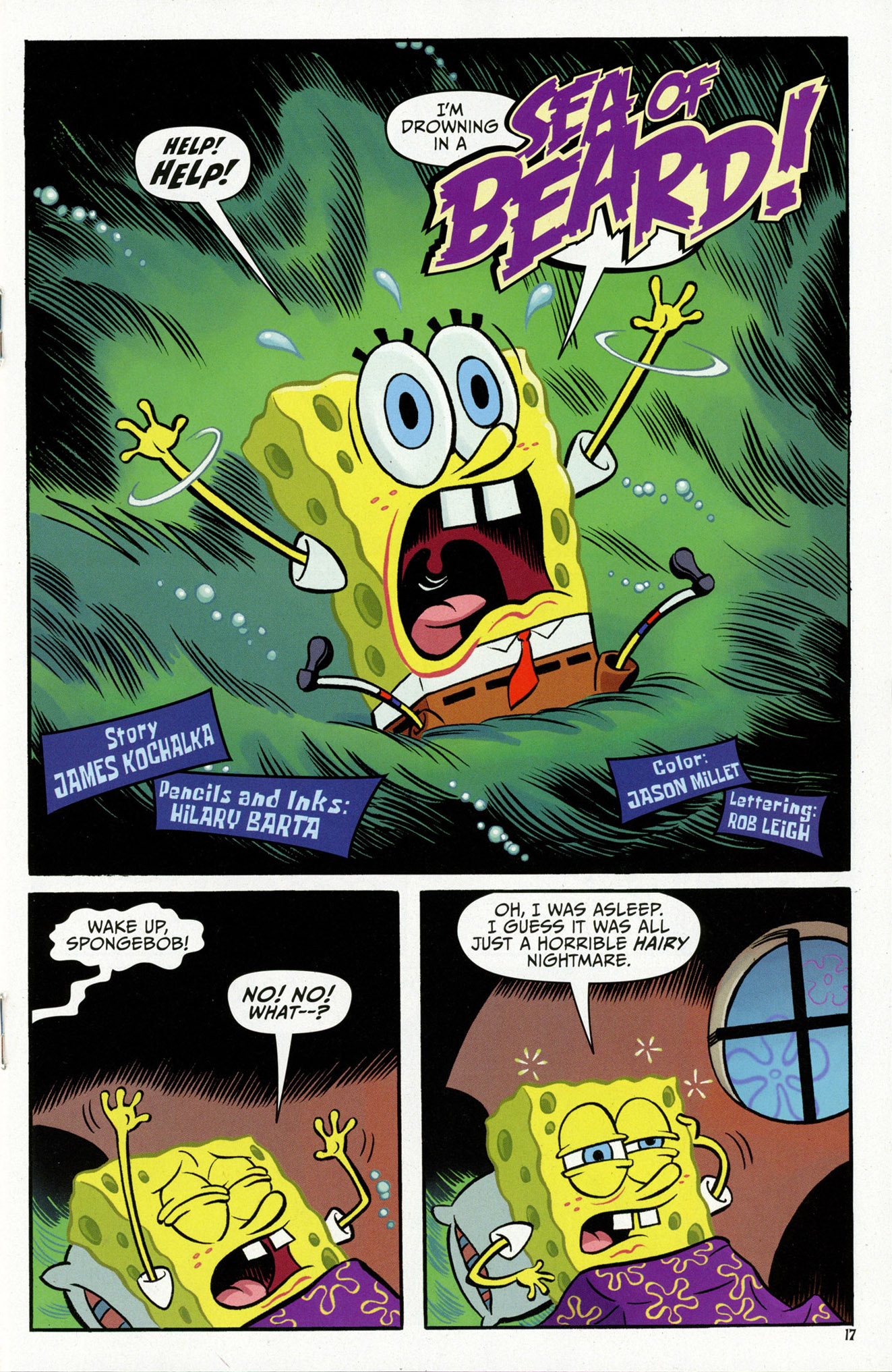 Sponge bob comic