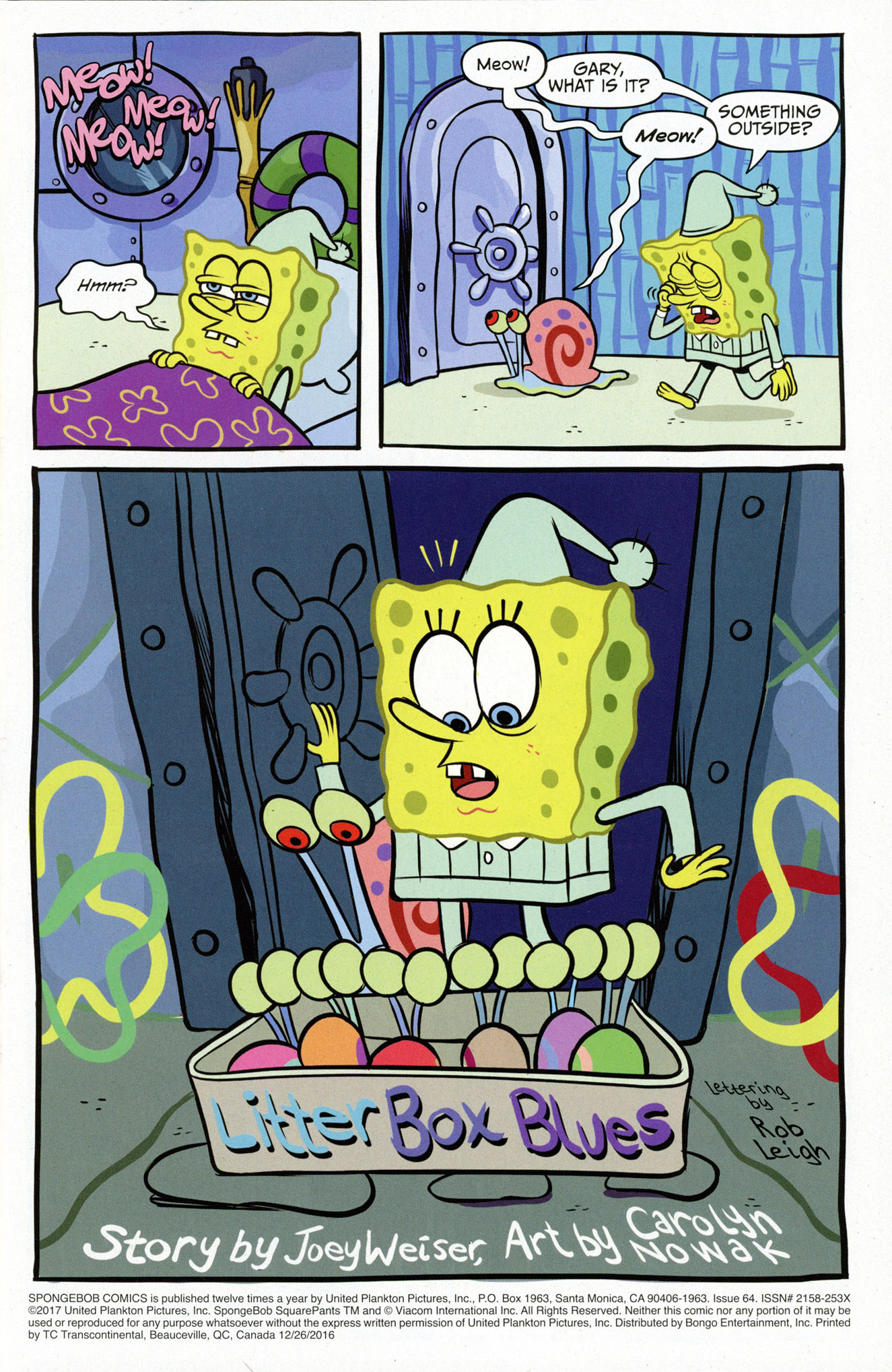 Sponge bob comic