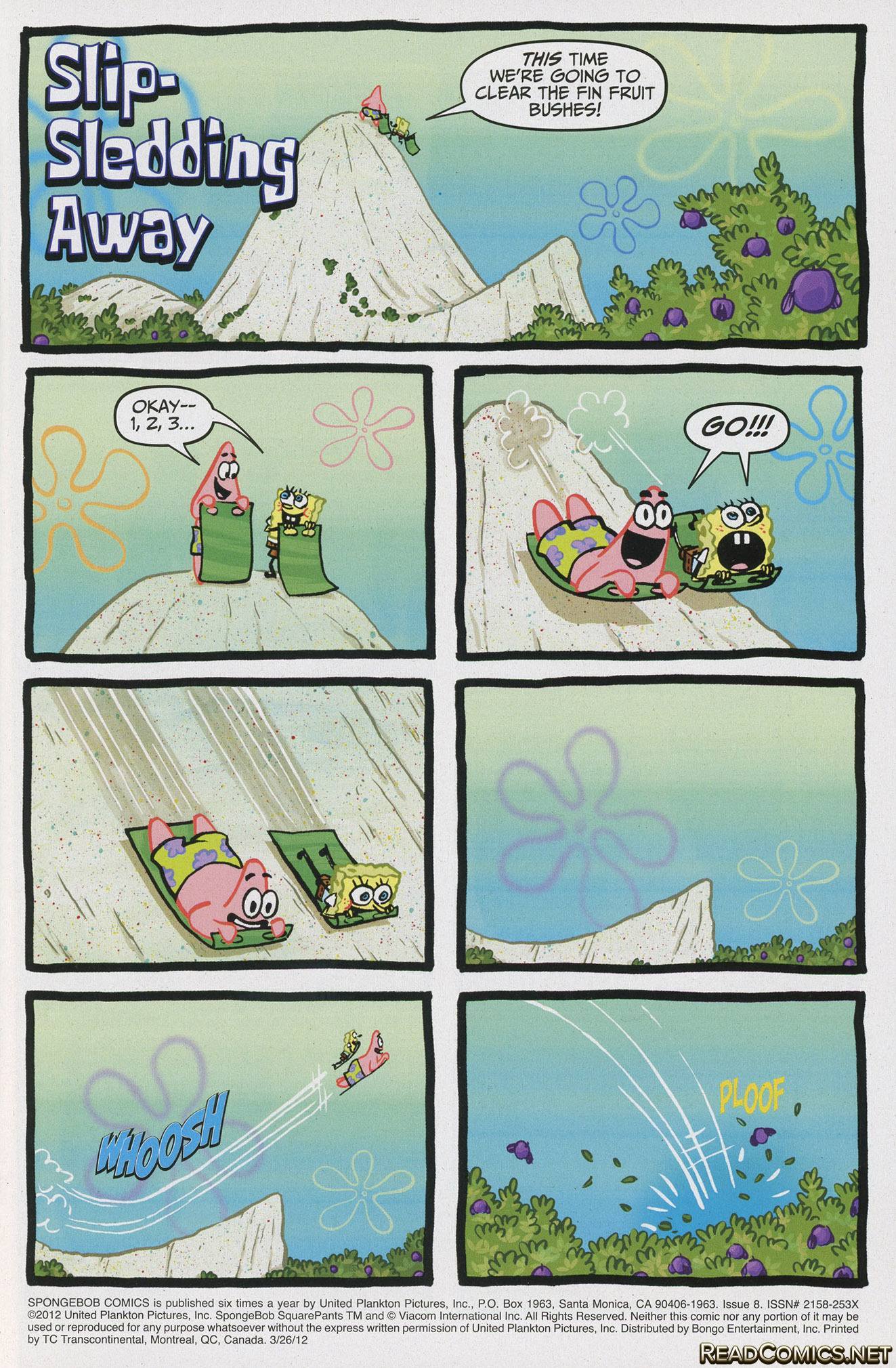 SpongeBob Comics (2011-): Chapter 8 - Page 3