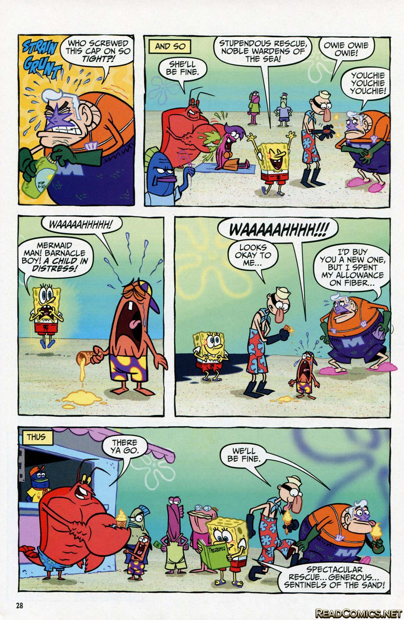 SpongeBob Comics (2011-) Chapter 9 - Page 1