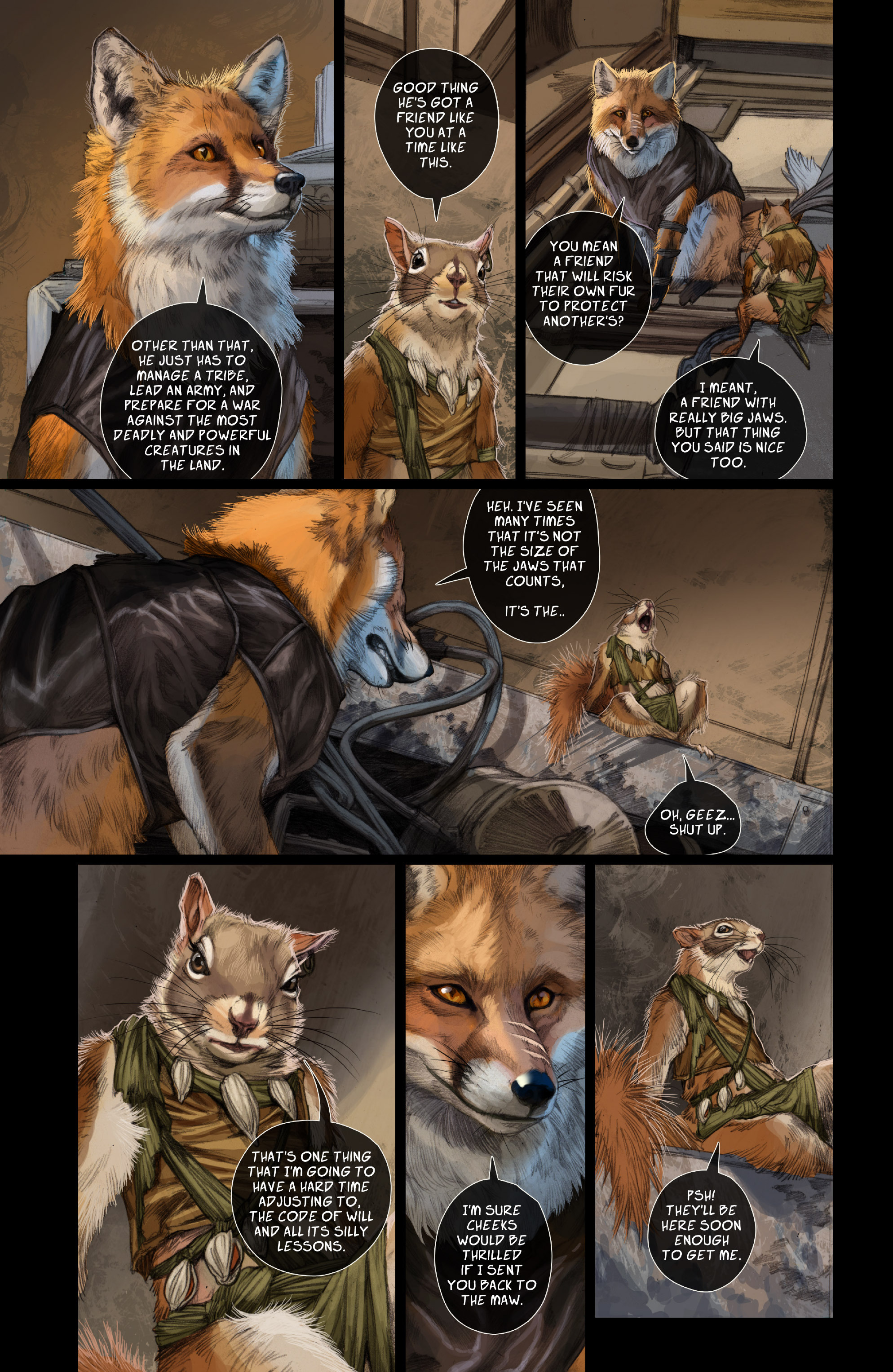 Squarriors Vol. 2 (2016-) issue 1 - Page 20