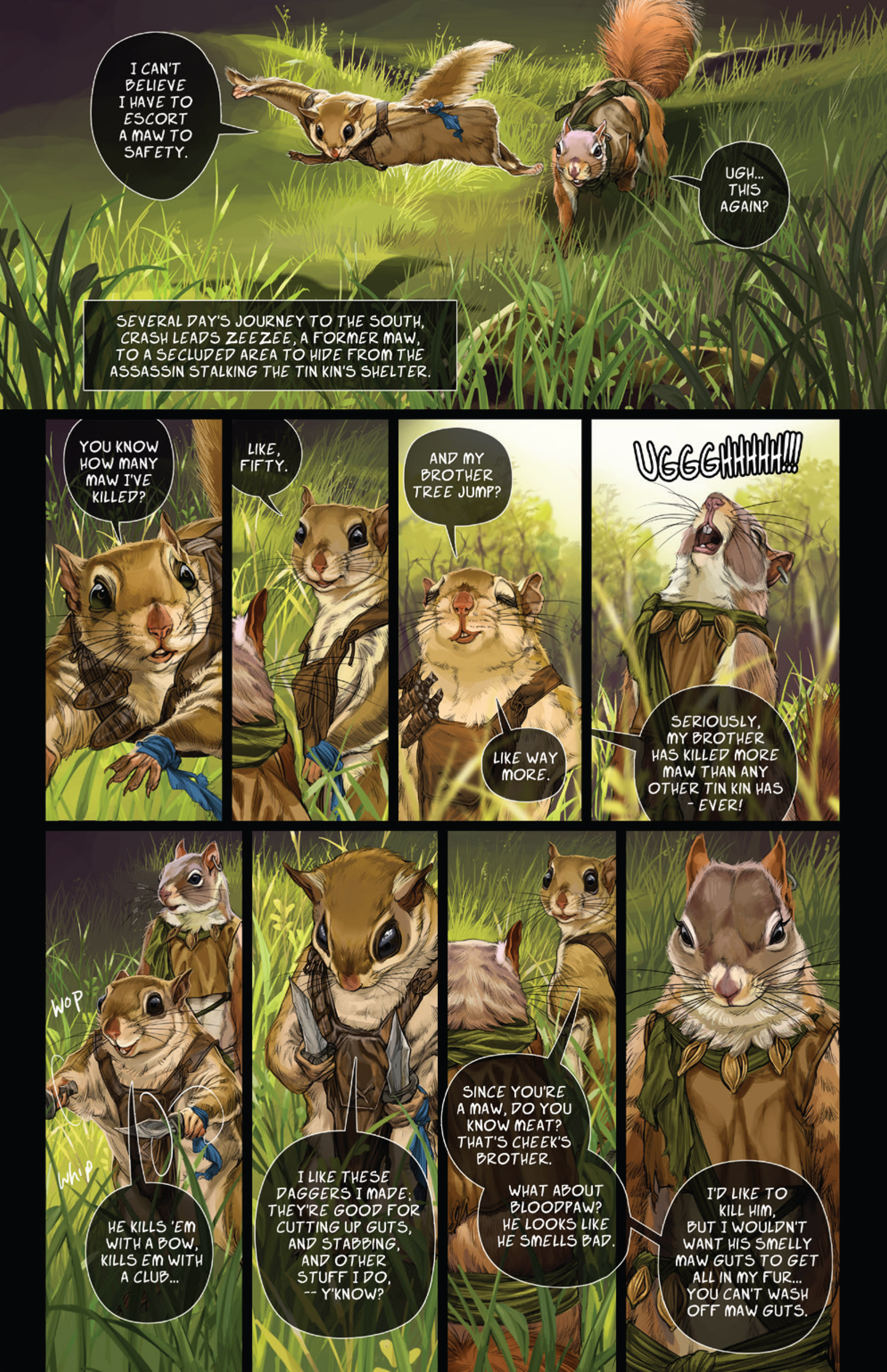 Squarriors Vol. 2 (2016-) issue 3 - Page 14