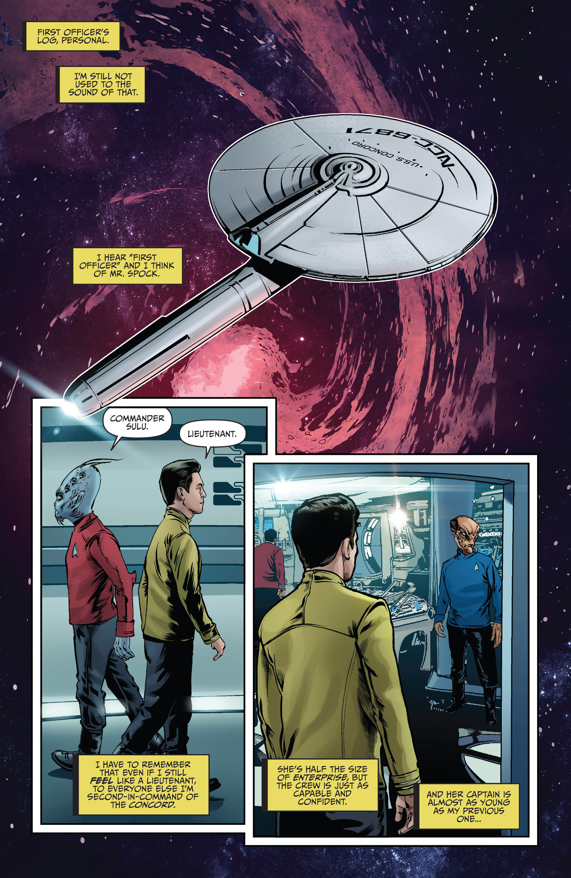 Star Trek: Boldly Go (2016) issue 1 - Page 11