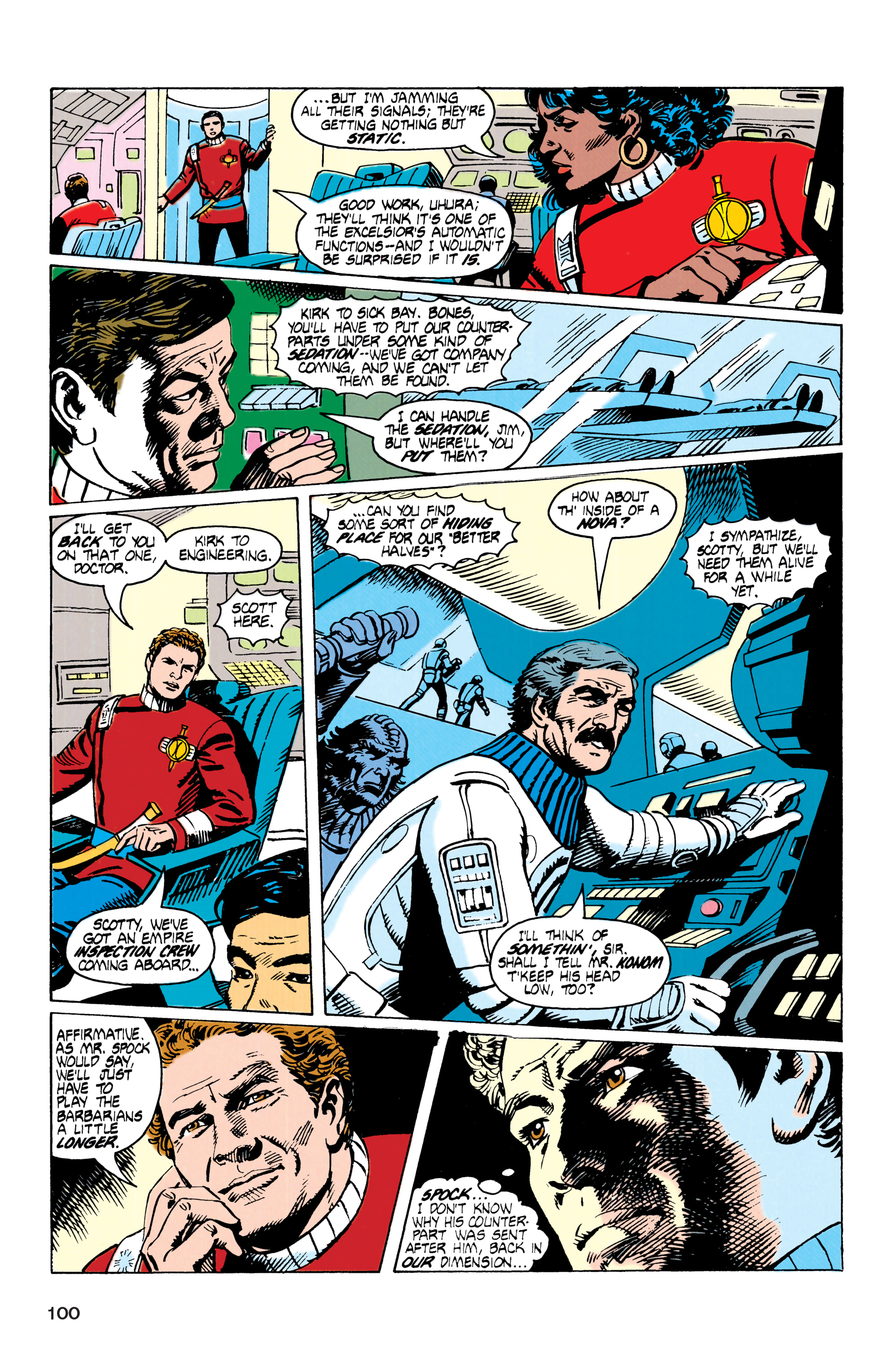 Star Trek Classics: The Mirror Universe Saga (2022) issue TPB - Page 100