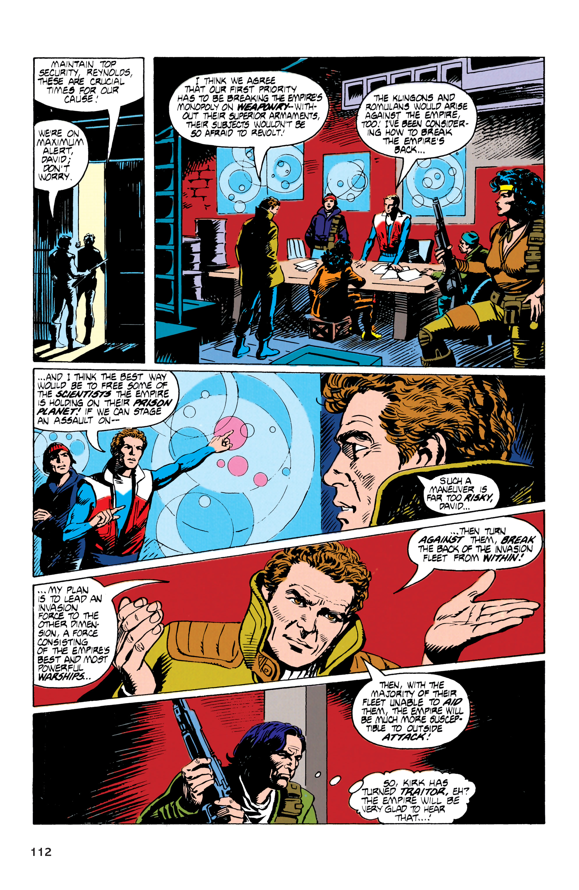 Star Trek Classics: The Mirror Universe Saga (2022) issue TPB - Page 112