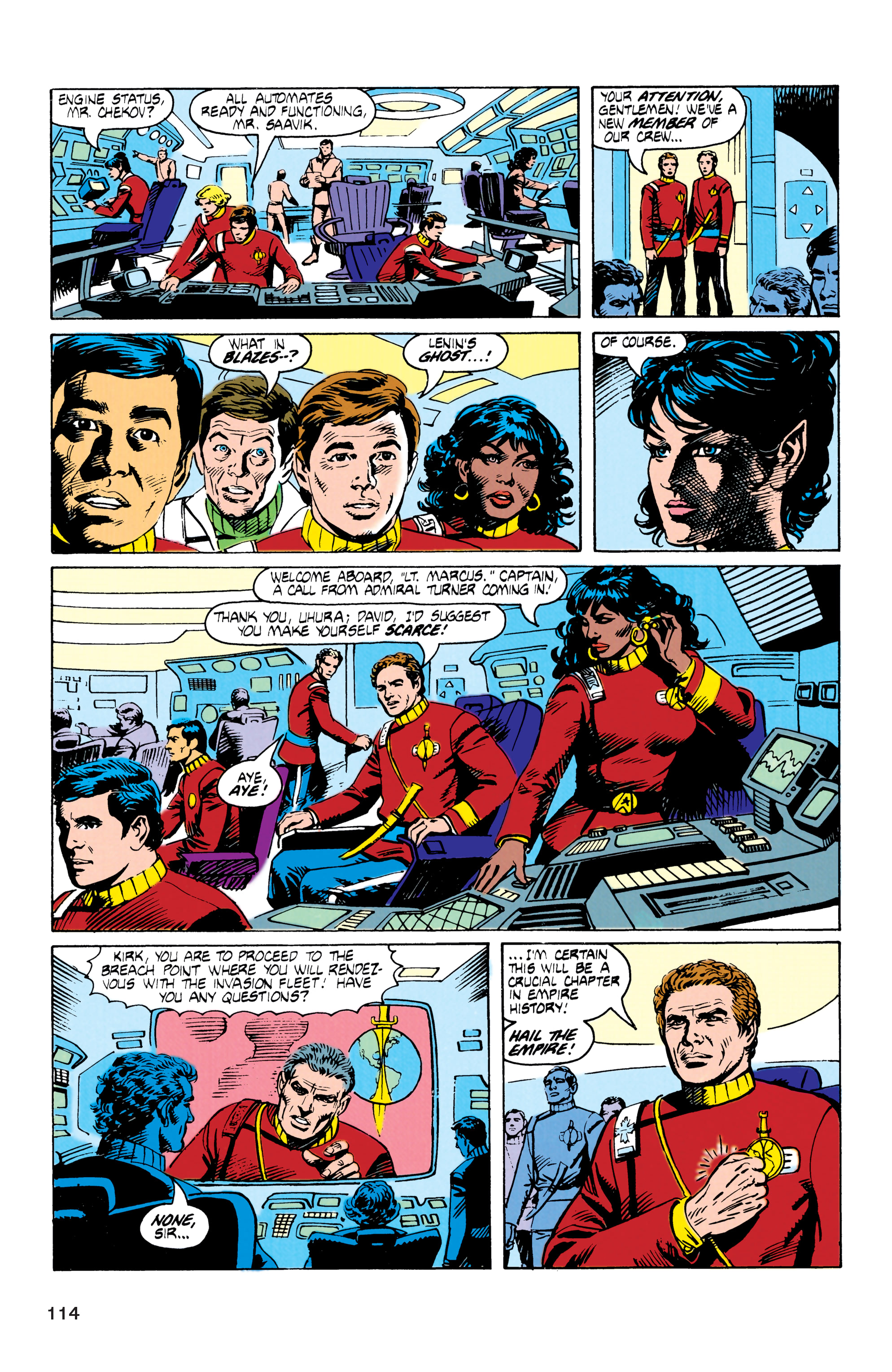 Star Trek Classics: The Mirror Universe Saga (2022) issue TPB - Page 114