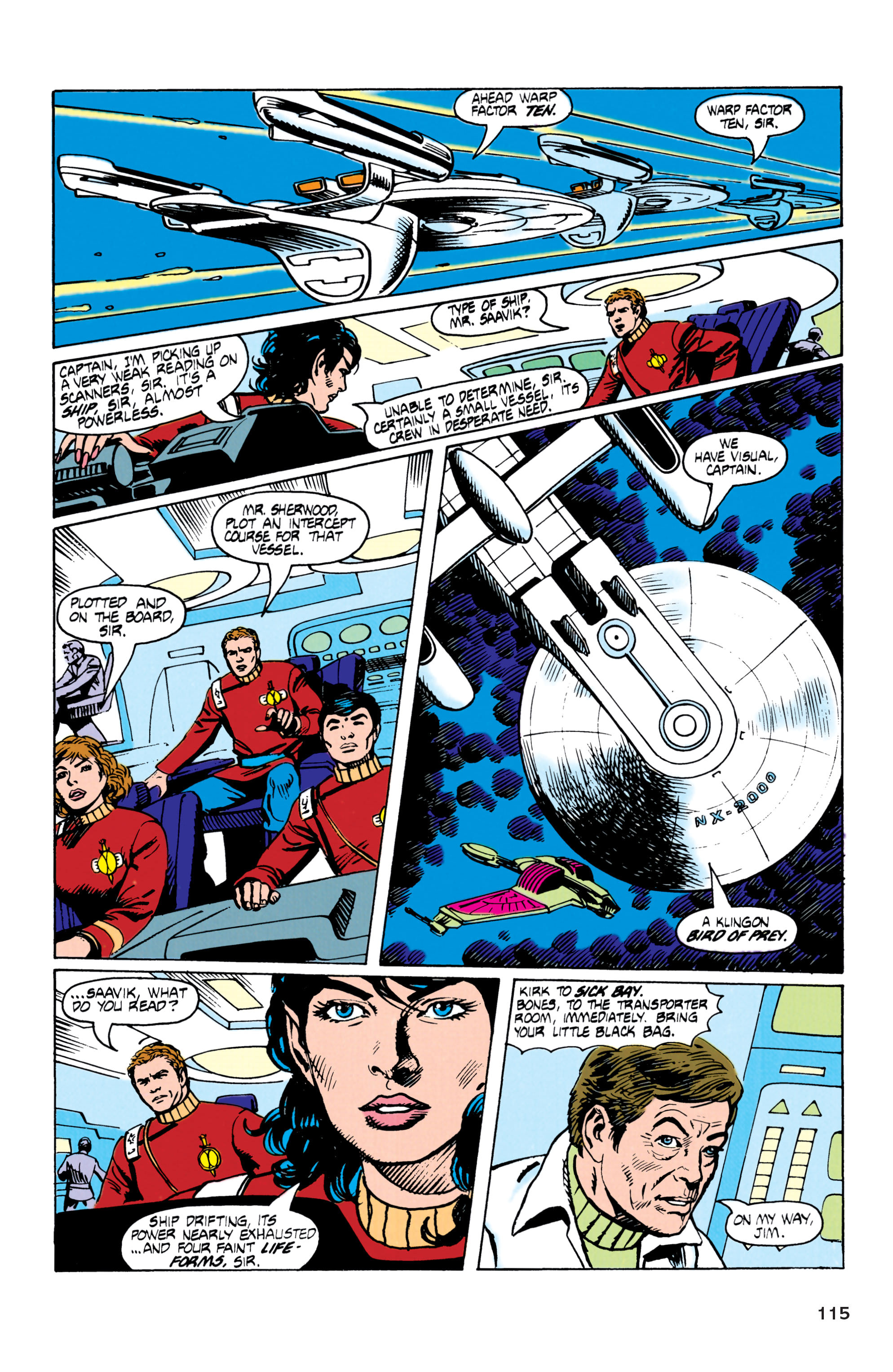 Star Trek Classics: The Mirror Universe Saga (2022) issue TPB - Page 115