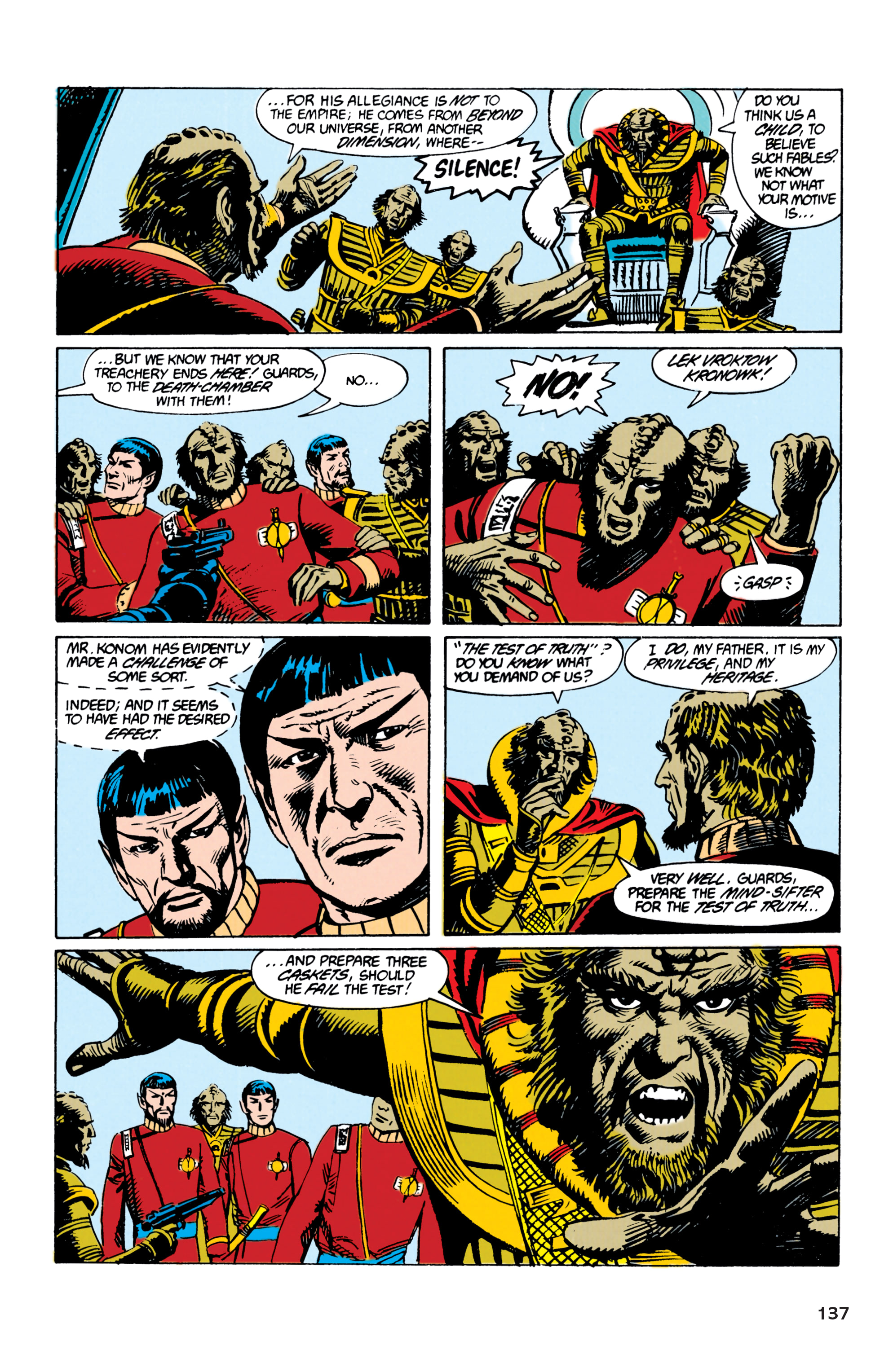 Star Trek Classics: The Mirror Universe Saga (2022) issue TPB - Page 137