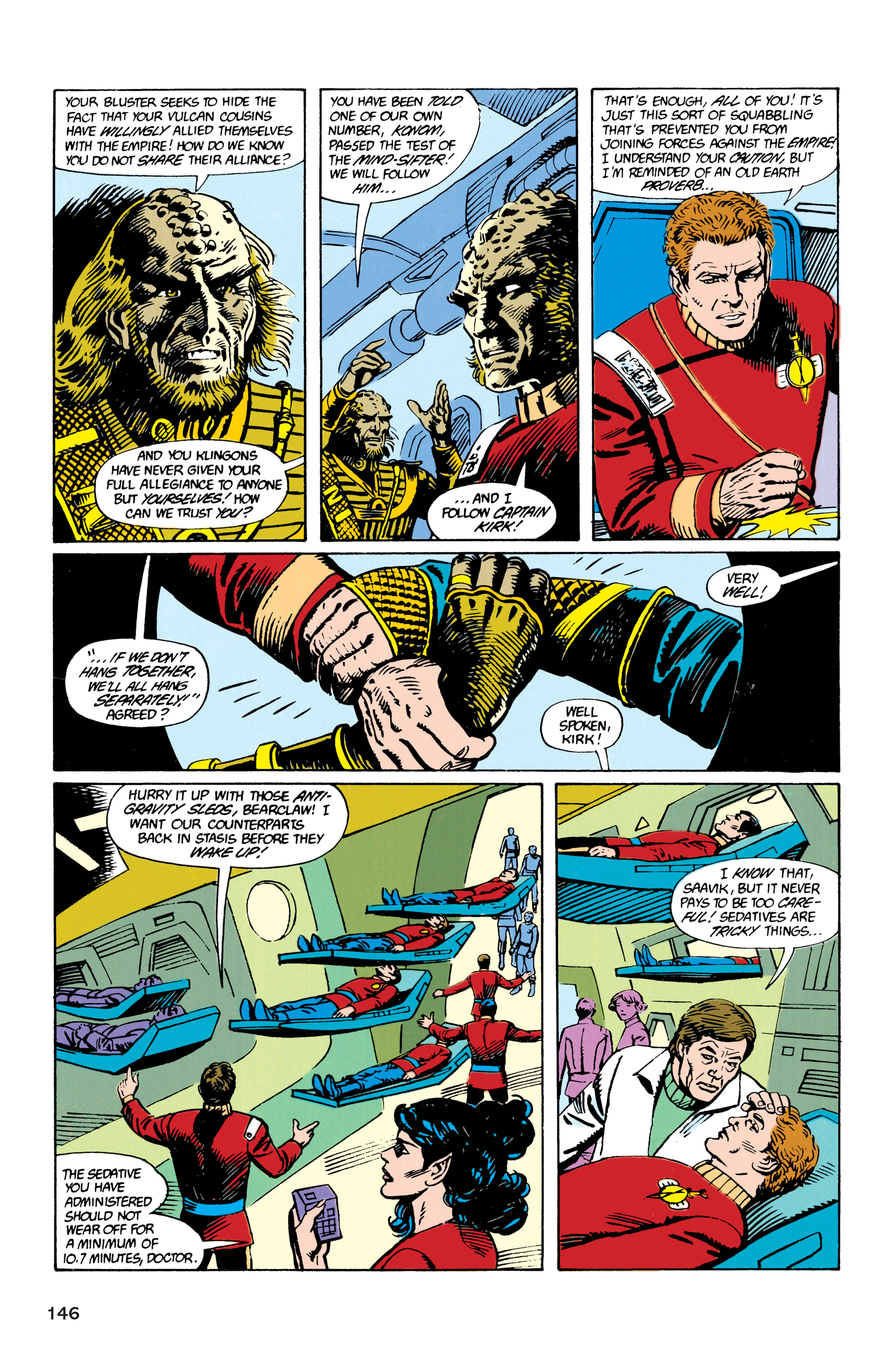 Star Trek Classics: The Mirror Universe Saga (2022) issue TPB - Page 146