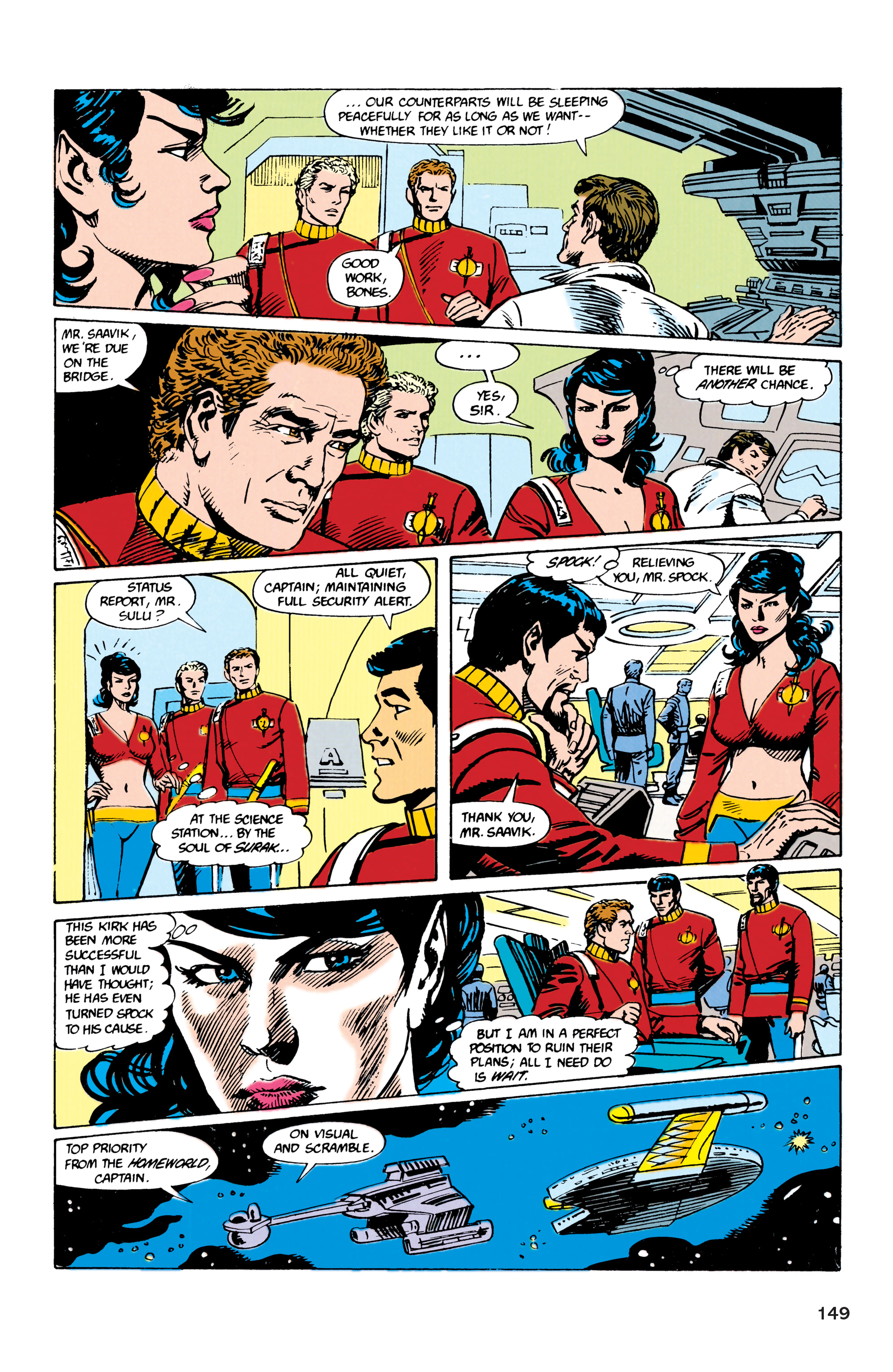 Star Trek Classics: The Mirror Universe Saga (2022) issue TPB - Page 149