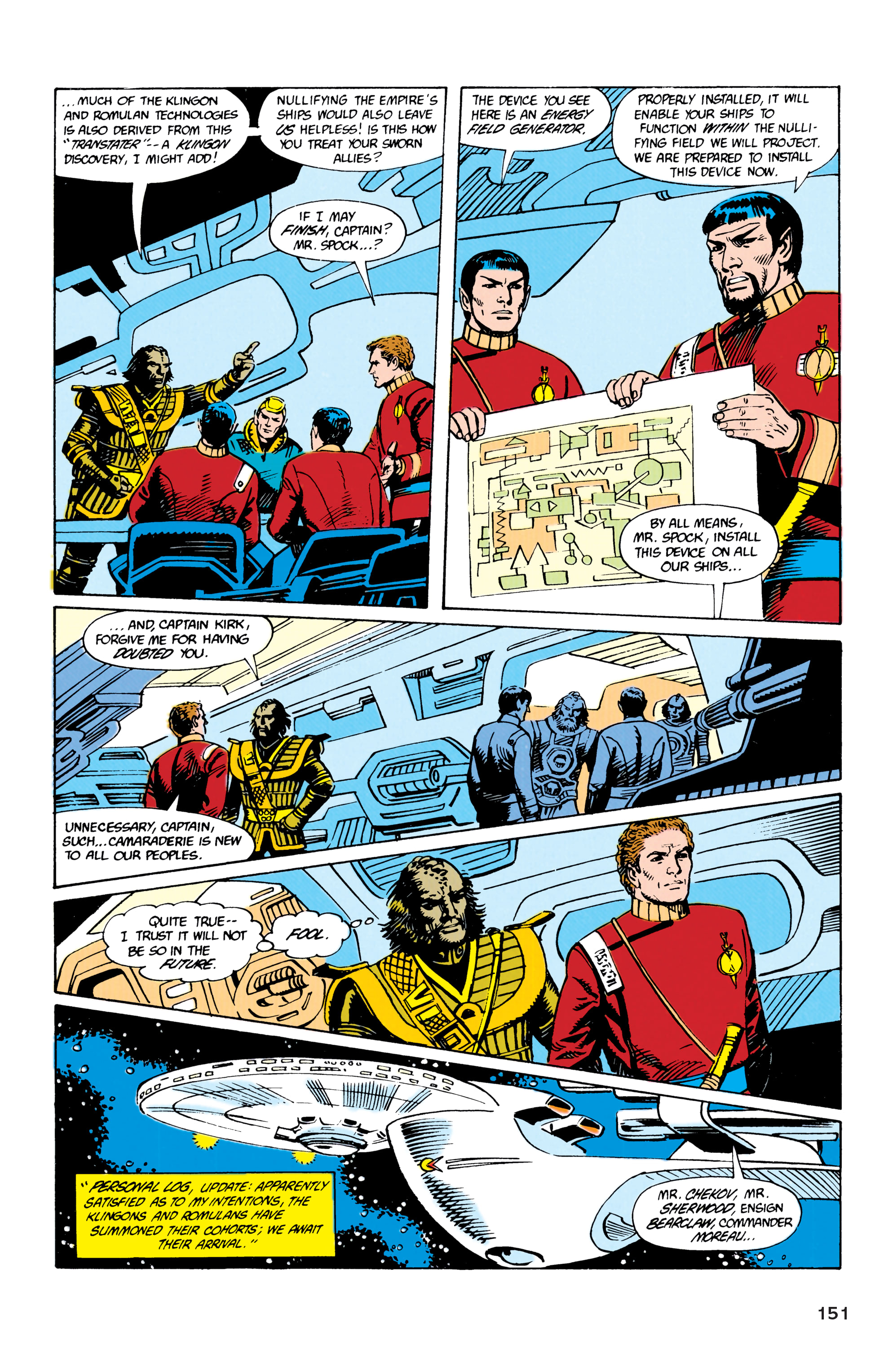 Star Trek Classics: The Mirror Universe Saga (2022) issue TPB - Page 151