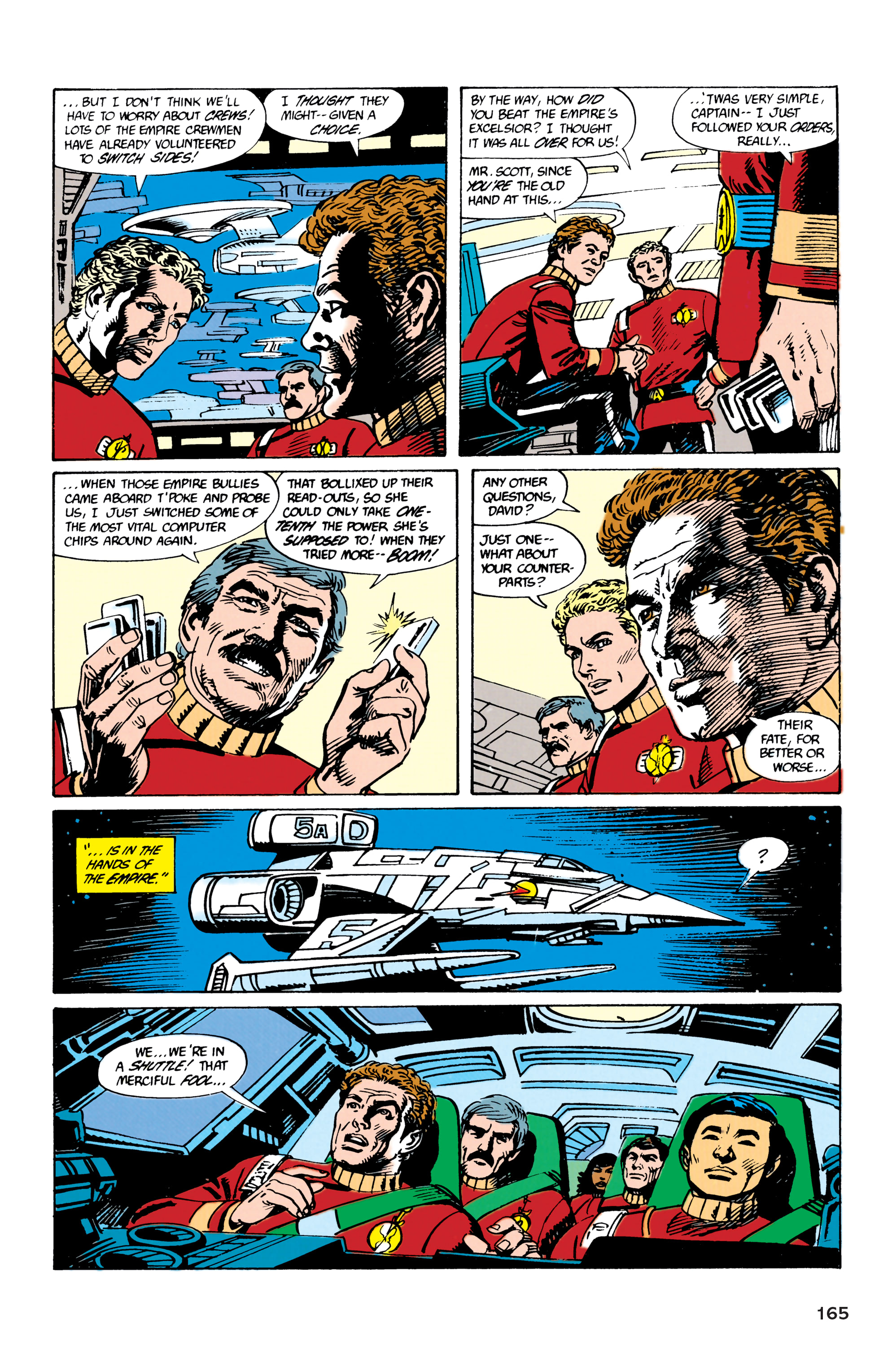 Star Trek Classics: The Mirror Universe Saga (2022) issue TPB - Page 165