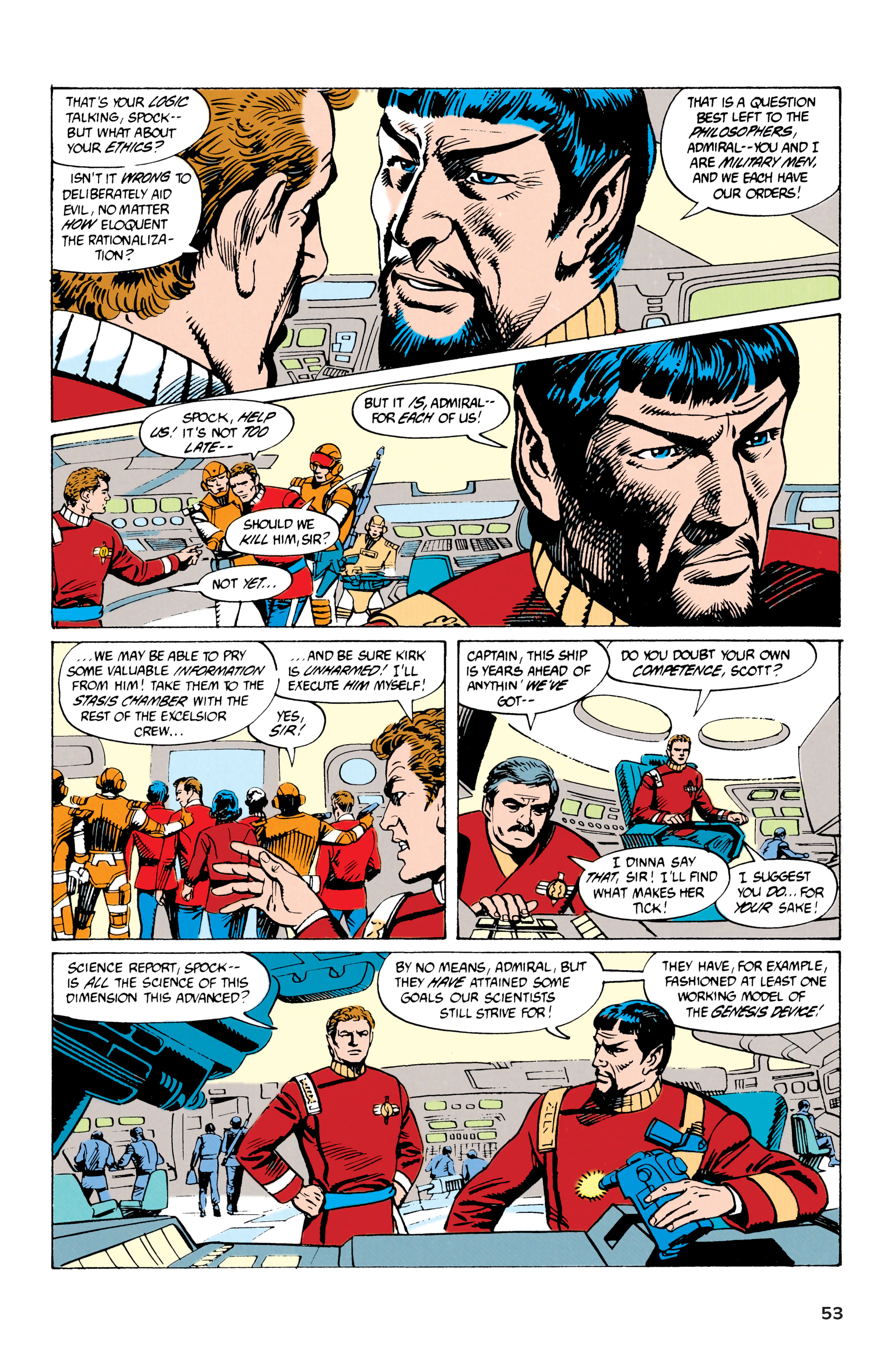 Star Trek Classics: The Mirror Universe Saga (2022) issue TPB - Page 54