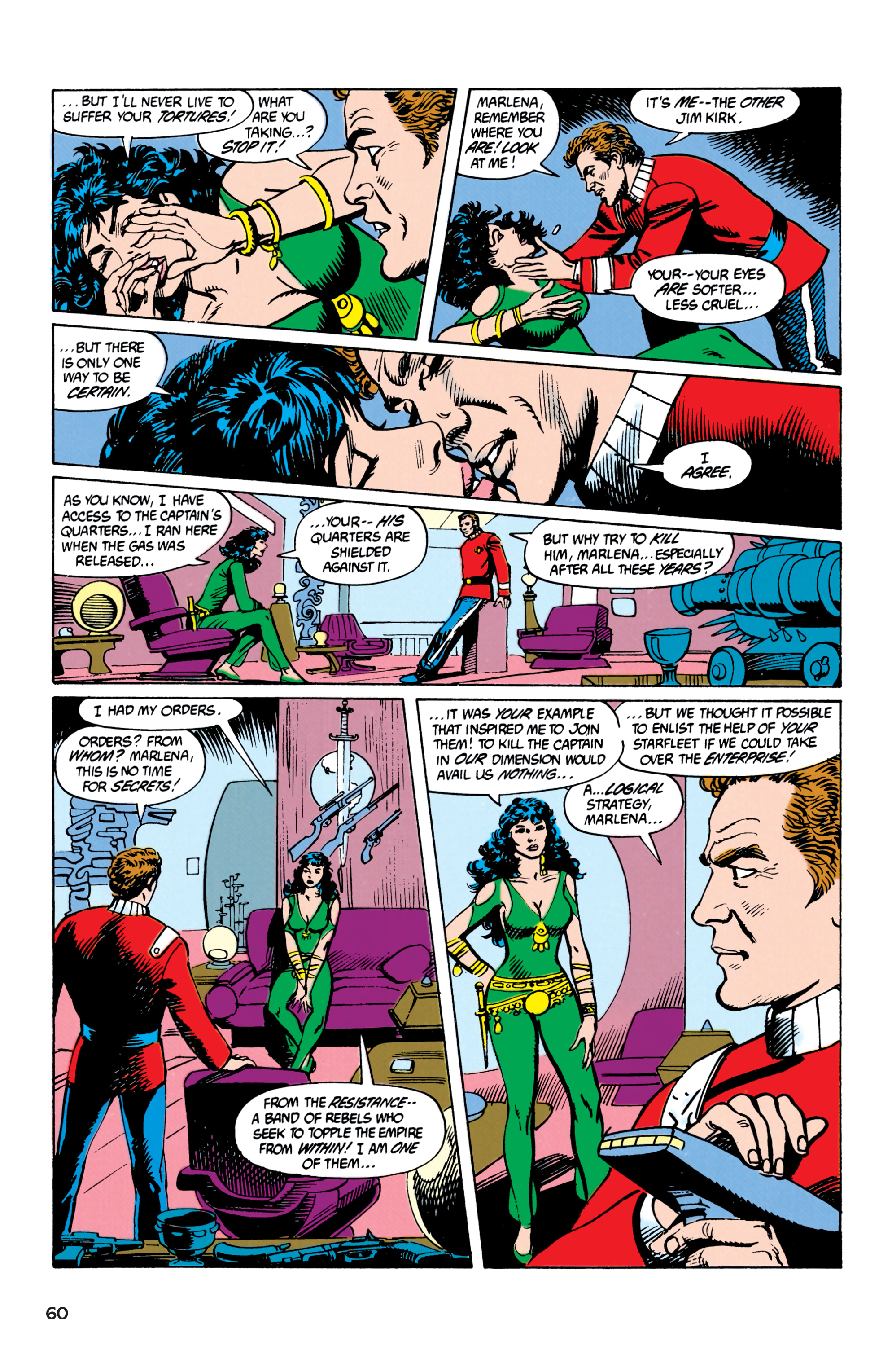 Star Trek Classics: The Mirror Universe Saga (2022) issue TPB - Page 61