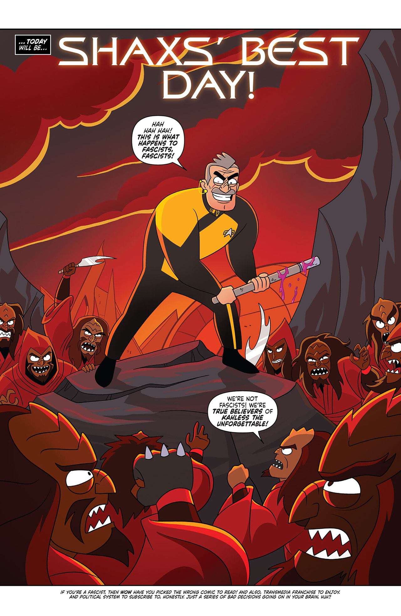 Star Trek: Day of Blood - Shax's Best Day (2023-) issue 1 - Page 4