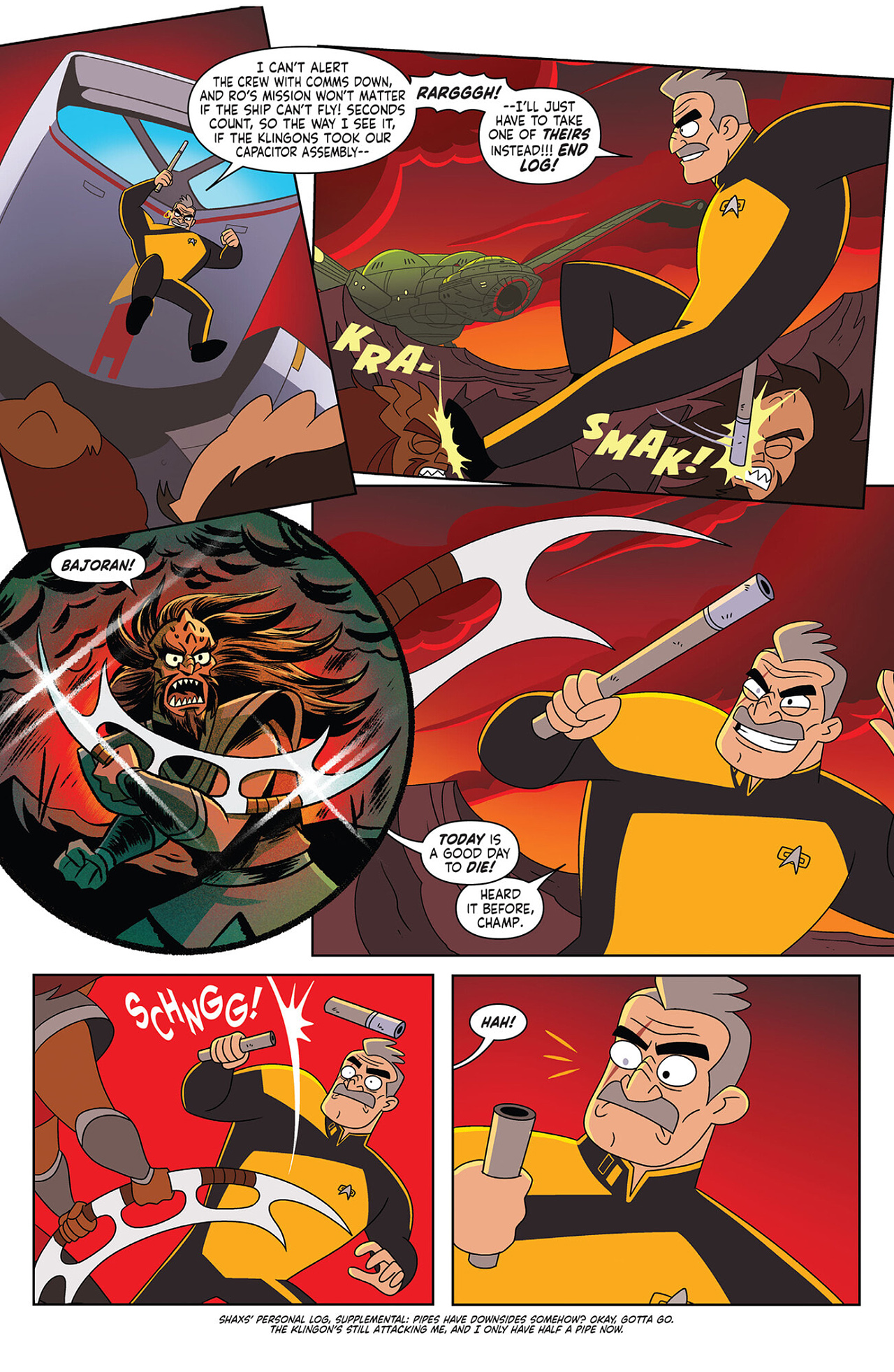 Star Trek: Day of Blood - Shax's Best Day (2023-) issue 1 - Page 9