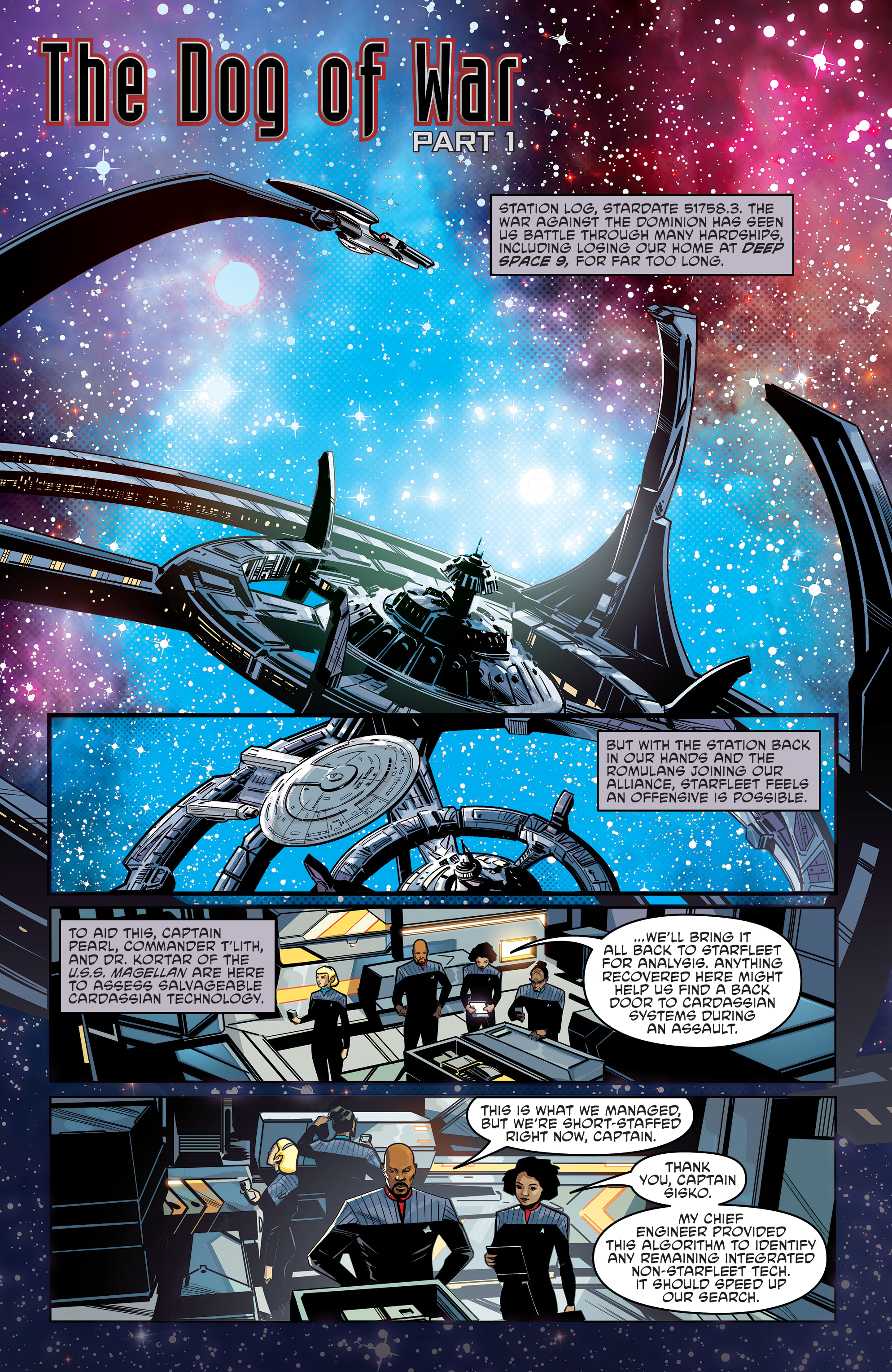 Star Trek: Deep Space Nine - The Dog of War (2023-): Chapter 1 - Page 3