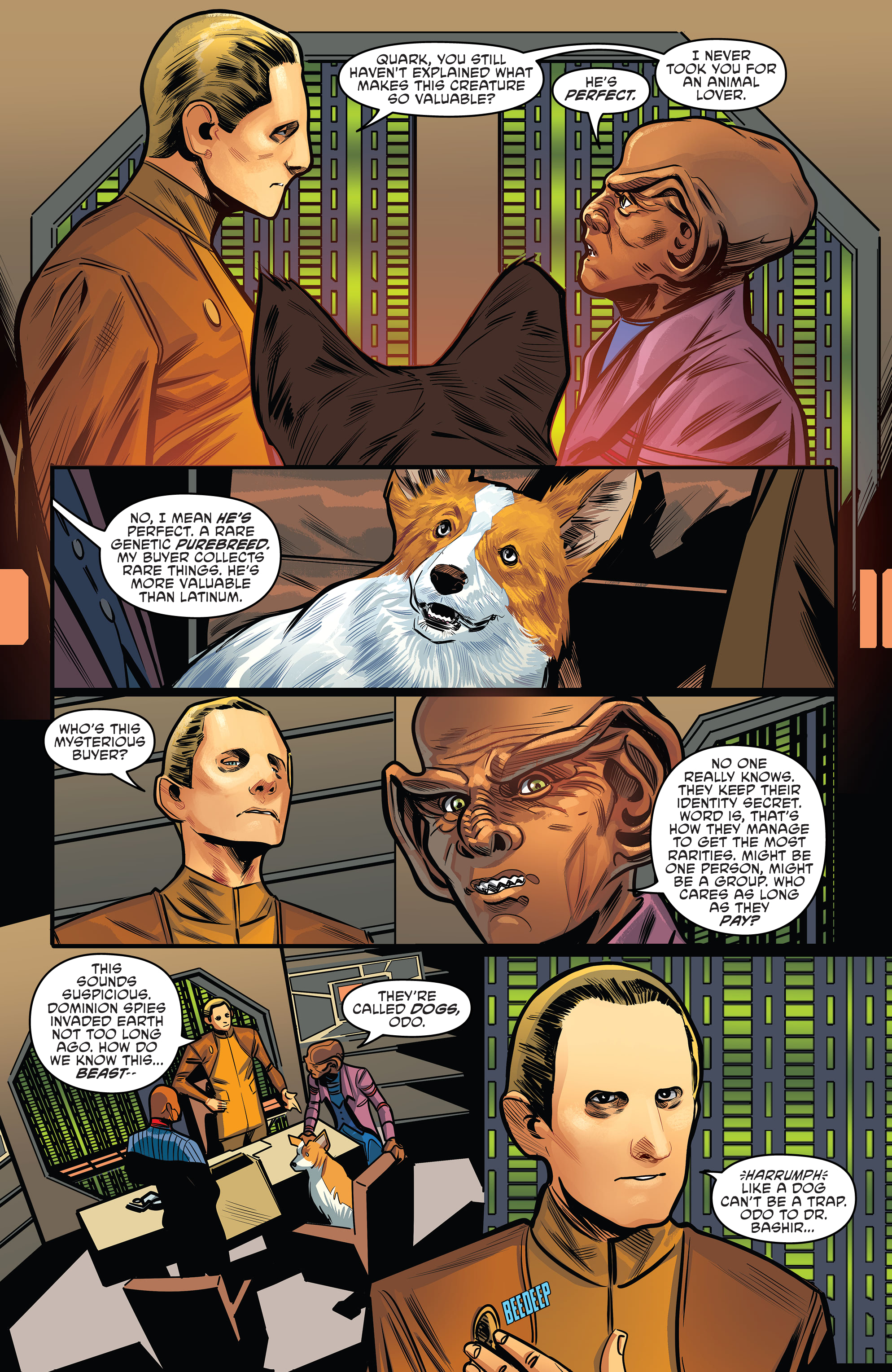 Star Trek: Deep Space Nine - The Dog of War (2023-) issue 1 - Page 9