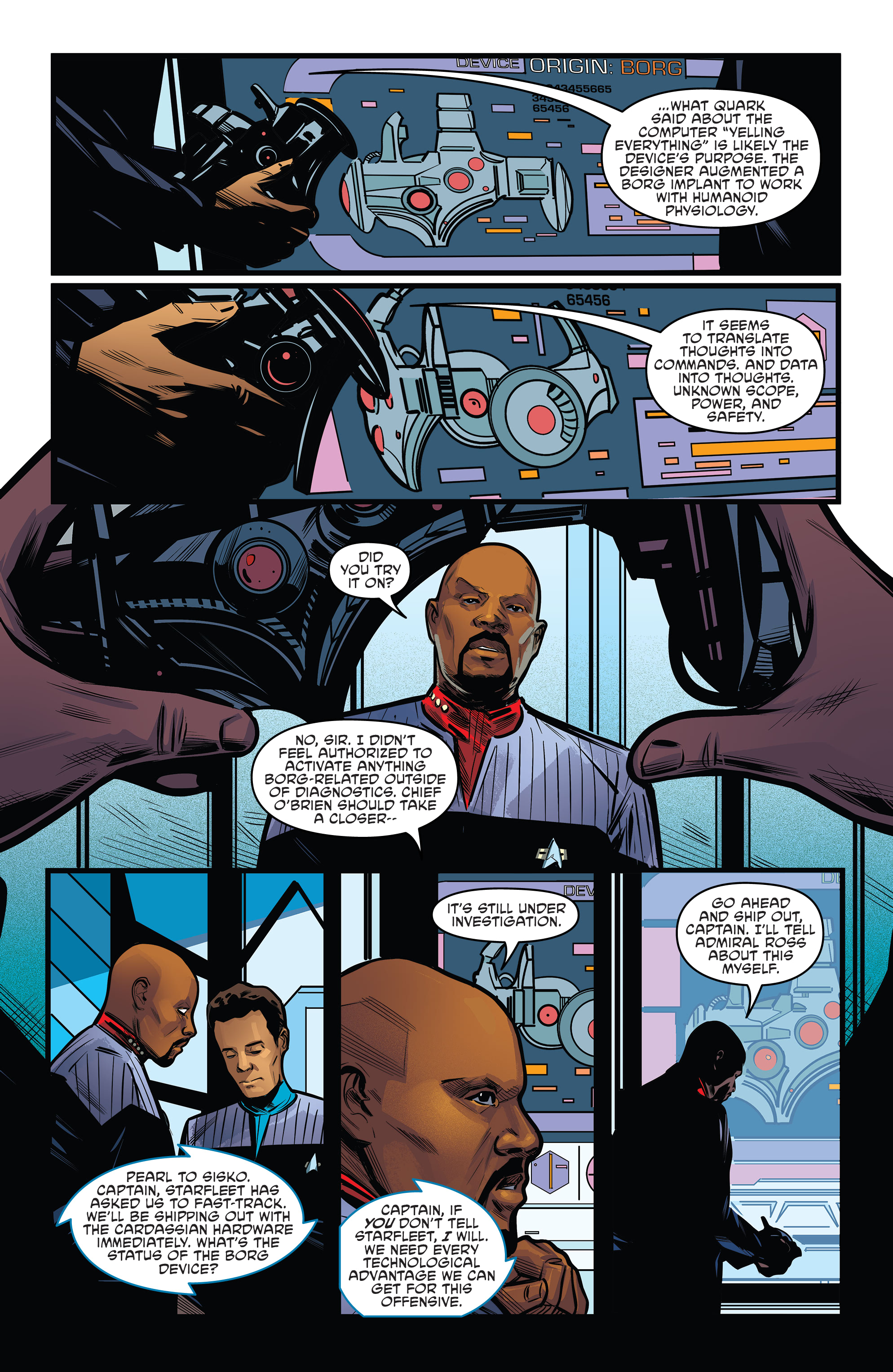 Star Trek: Deep Space Nine - The Dog of War (2023-) issue 1 - Page 11