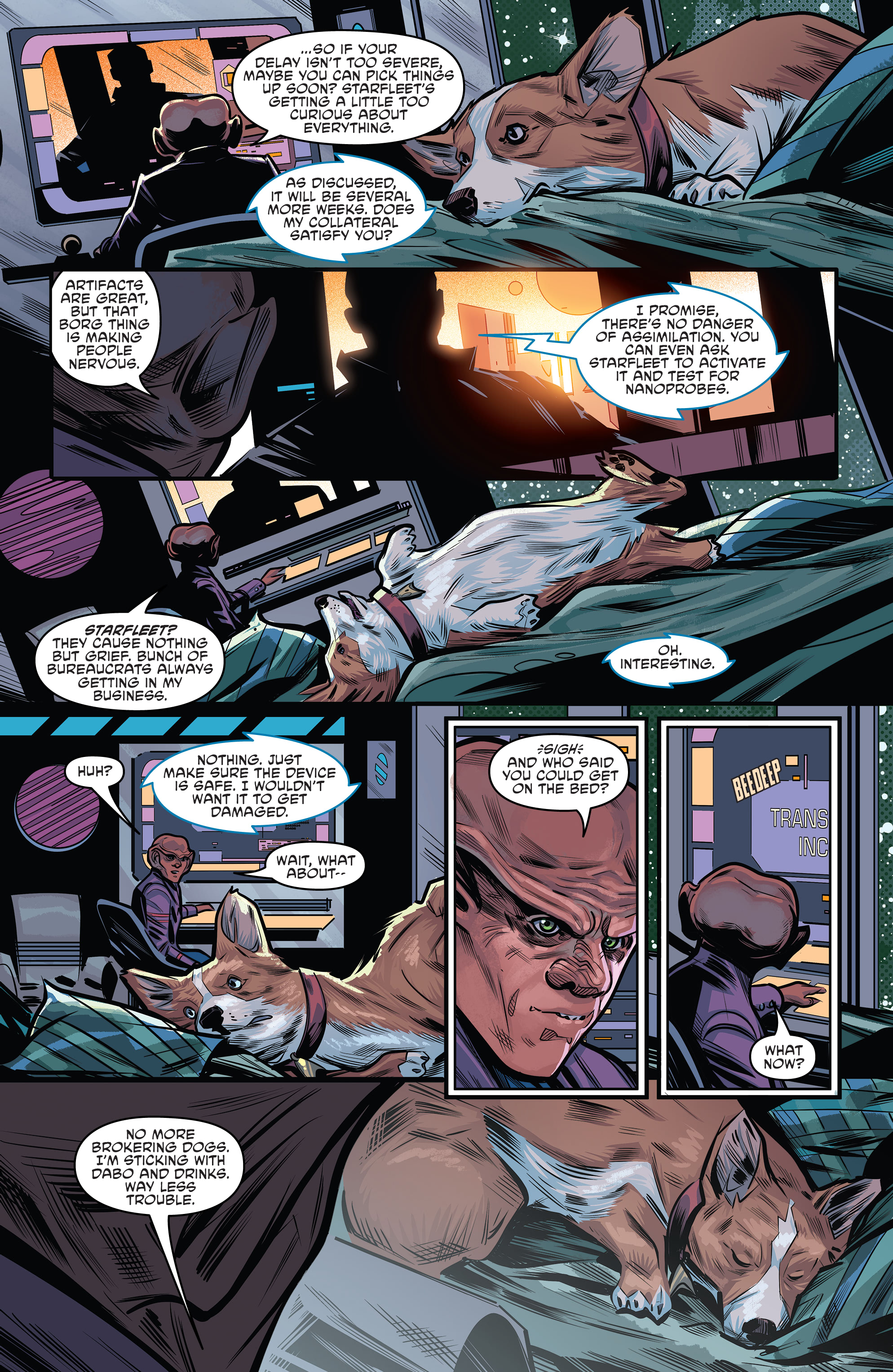 Star Trek: Deep Space Nine - The Dog of War (2023-) issue 1 - Page 12