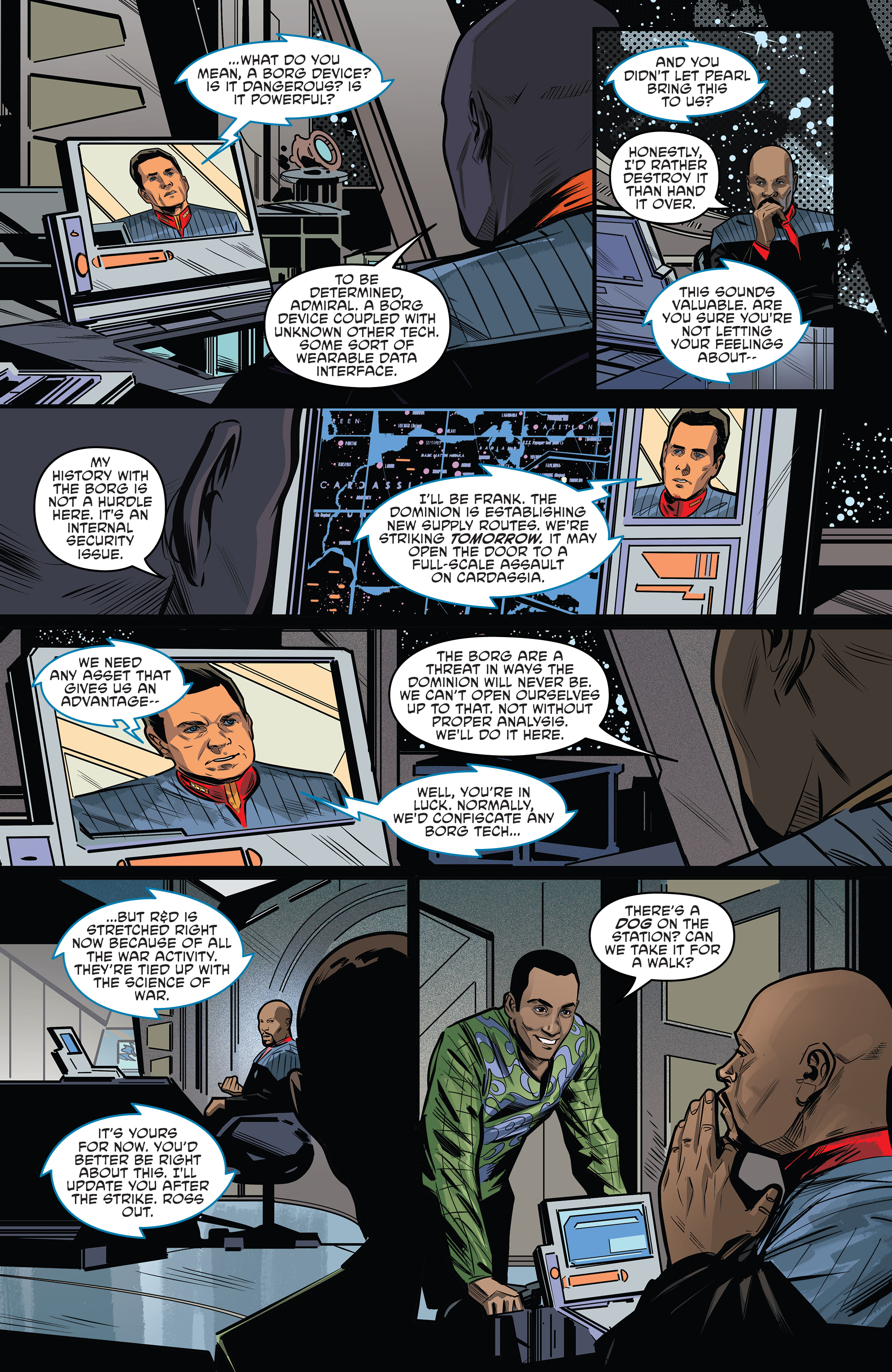 Star Trek: Deep Space Nine - The Dog of War (2023-) issue 1 - Page 13