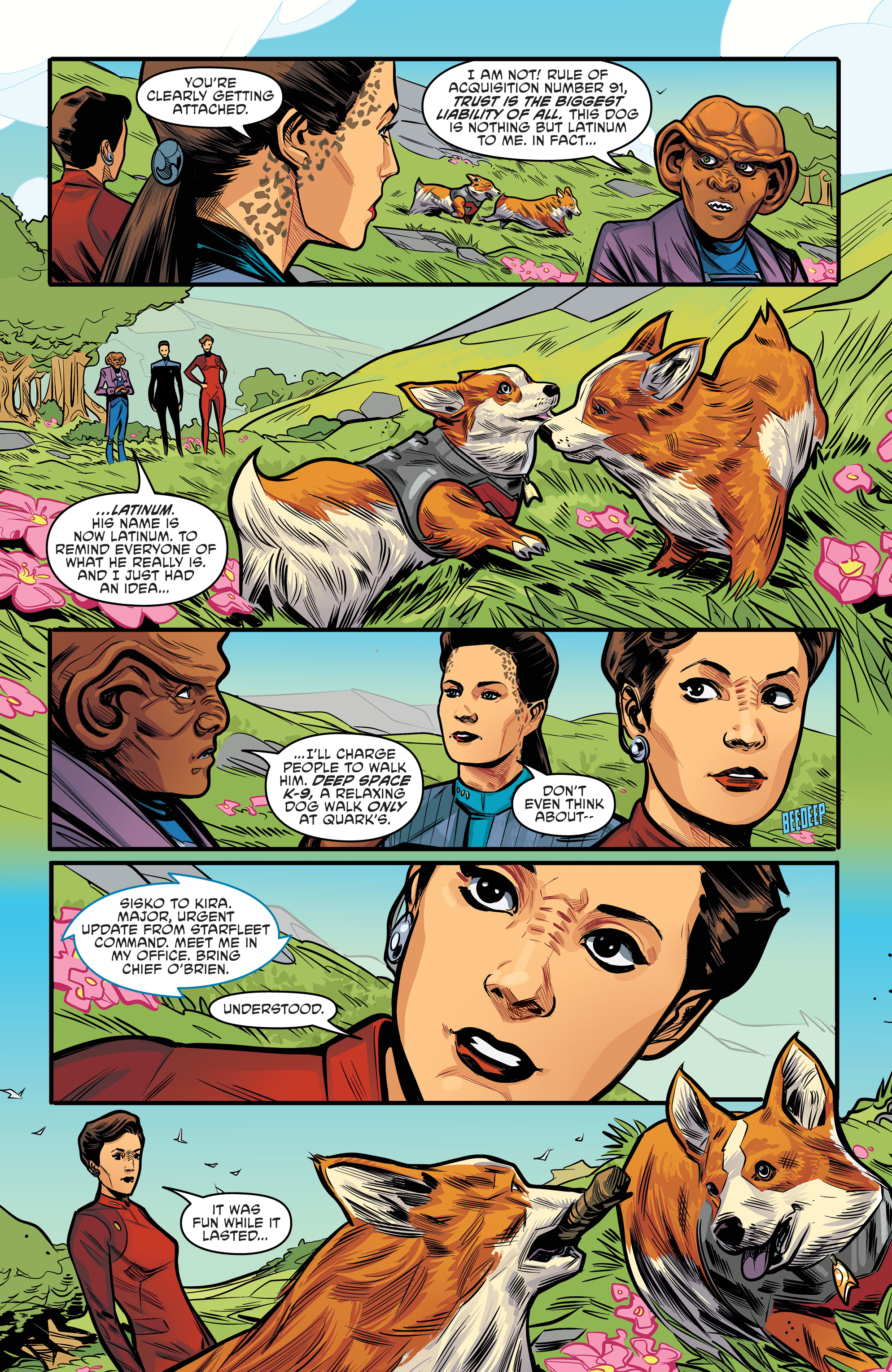 Star Trek: Deep Space Nine - The Dog of War (2023-) issue 1 - Page 17