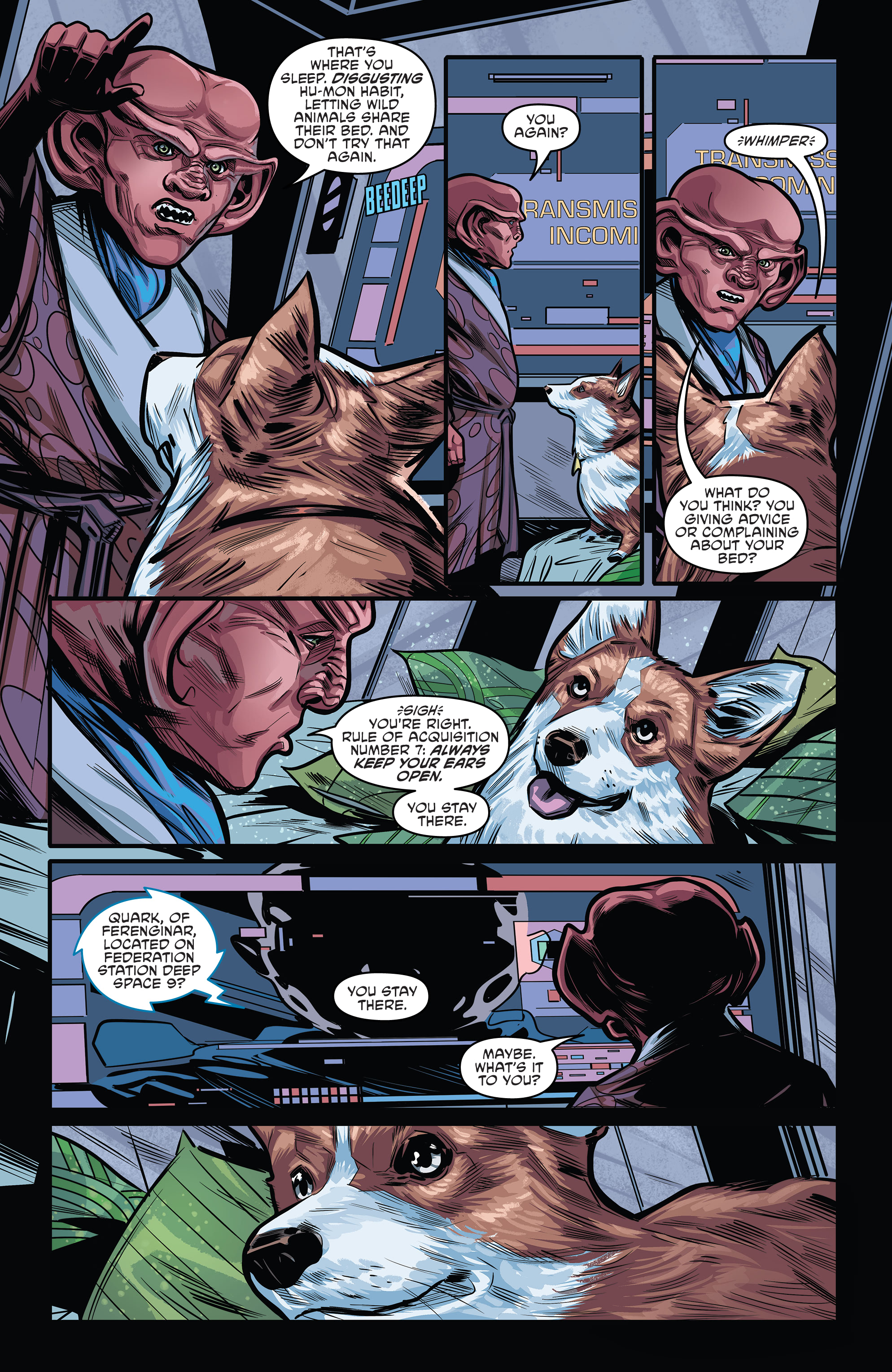 Star Trek: Deep Space Nine - The Dog of War (2023-) issue 1 - Page 21