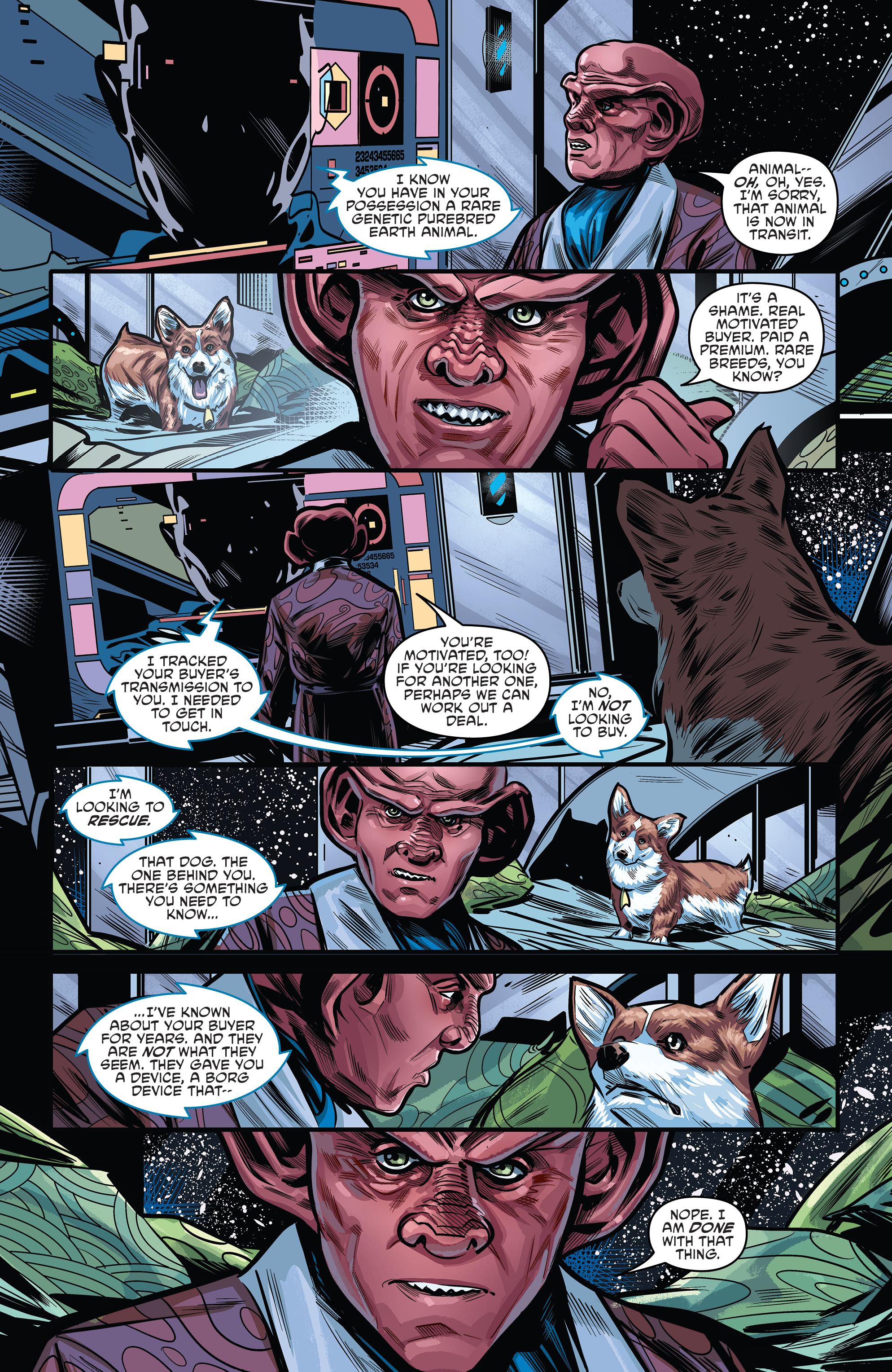 Star Trek: Deep Space Nine - The Dog of War (2023-) issue 1 - Page 22